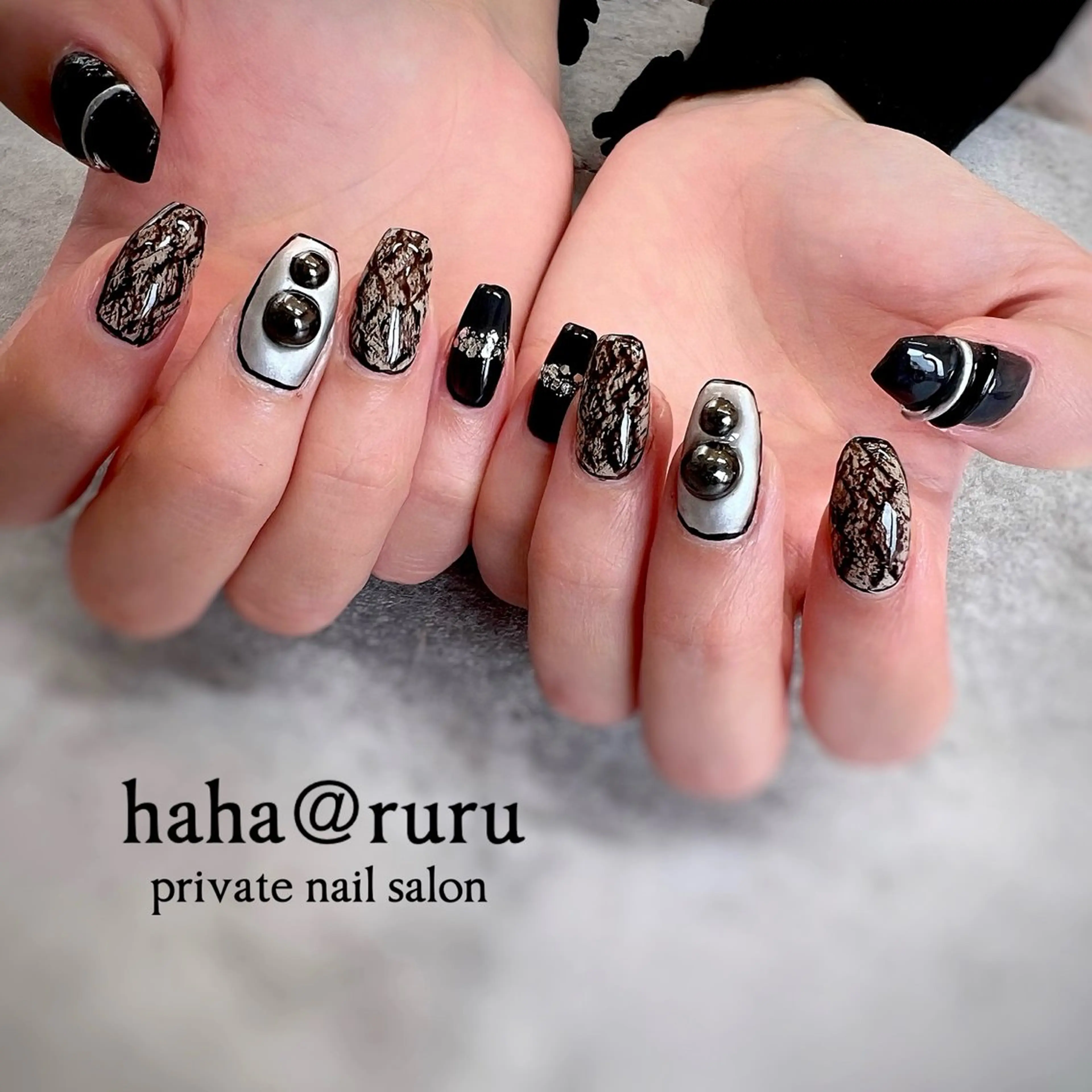 ネイル haha@ ruruのネイルデザイン