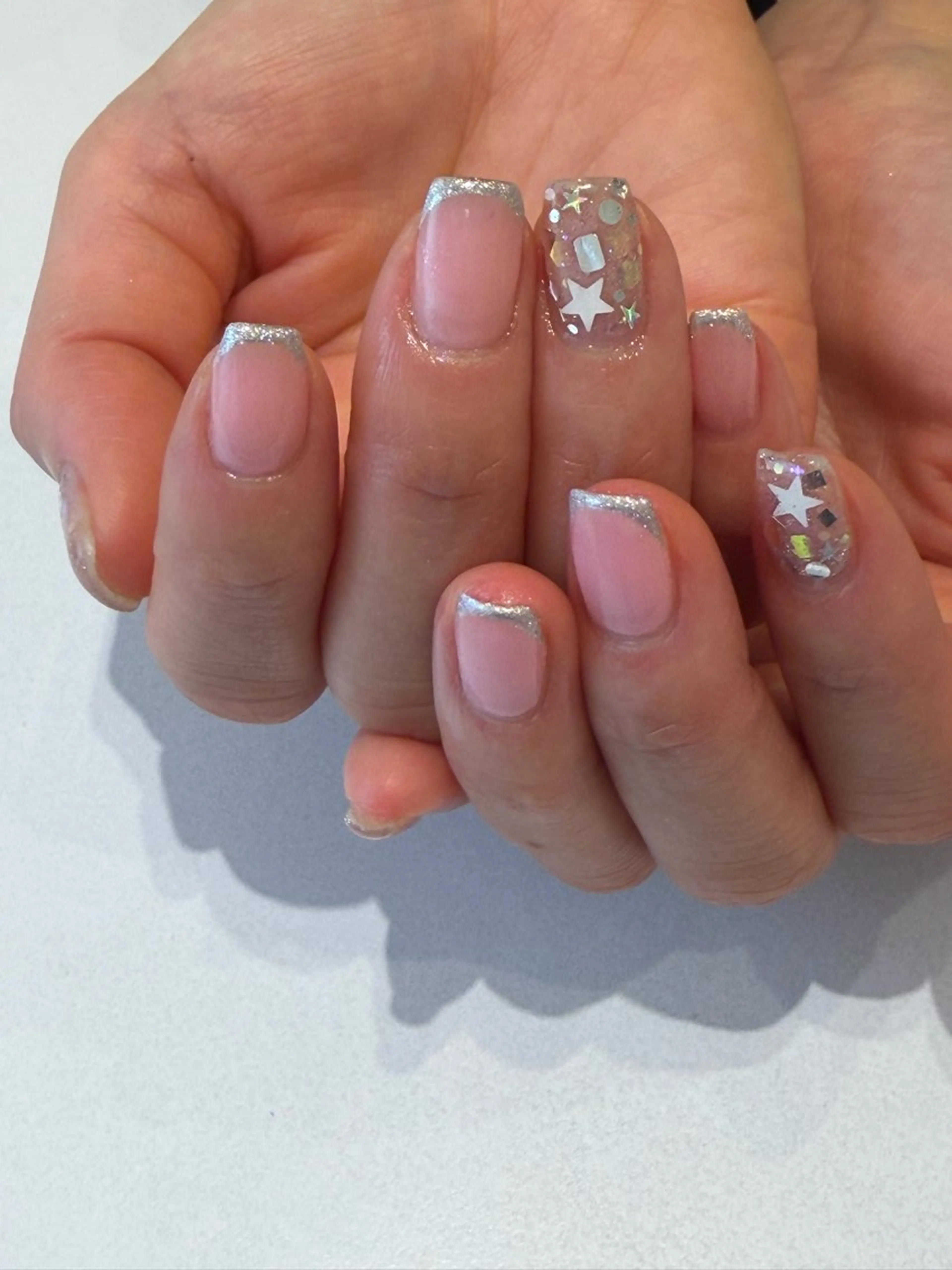 ネイル フレンチネイル ハンドネイル Ann nailのネイルデザイン