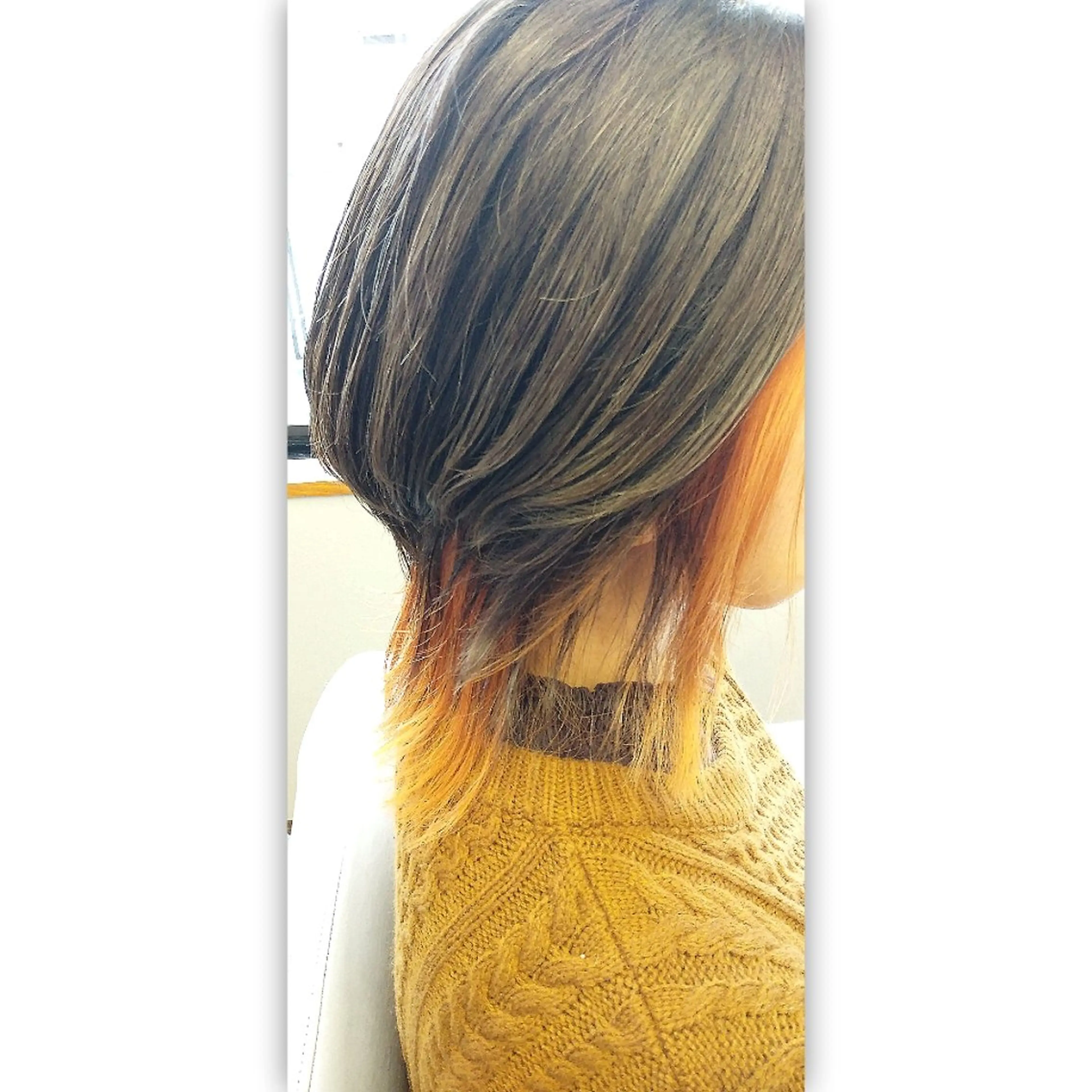 💎カット×ハイライトorインナーカラー(ブリーチ有り)×フルカラーの写真