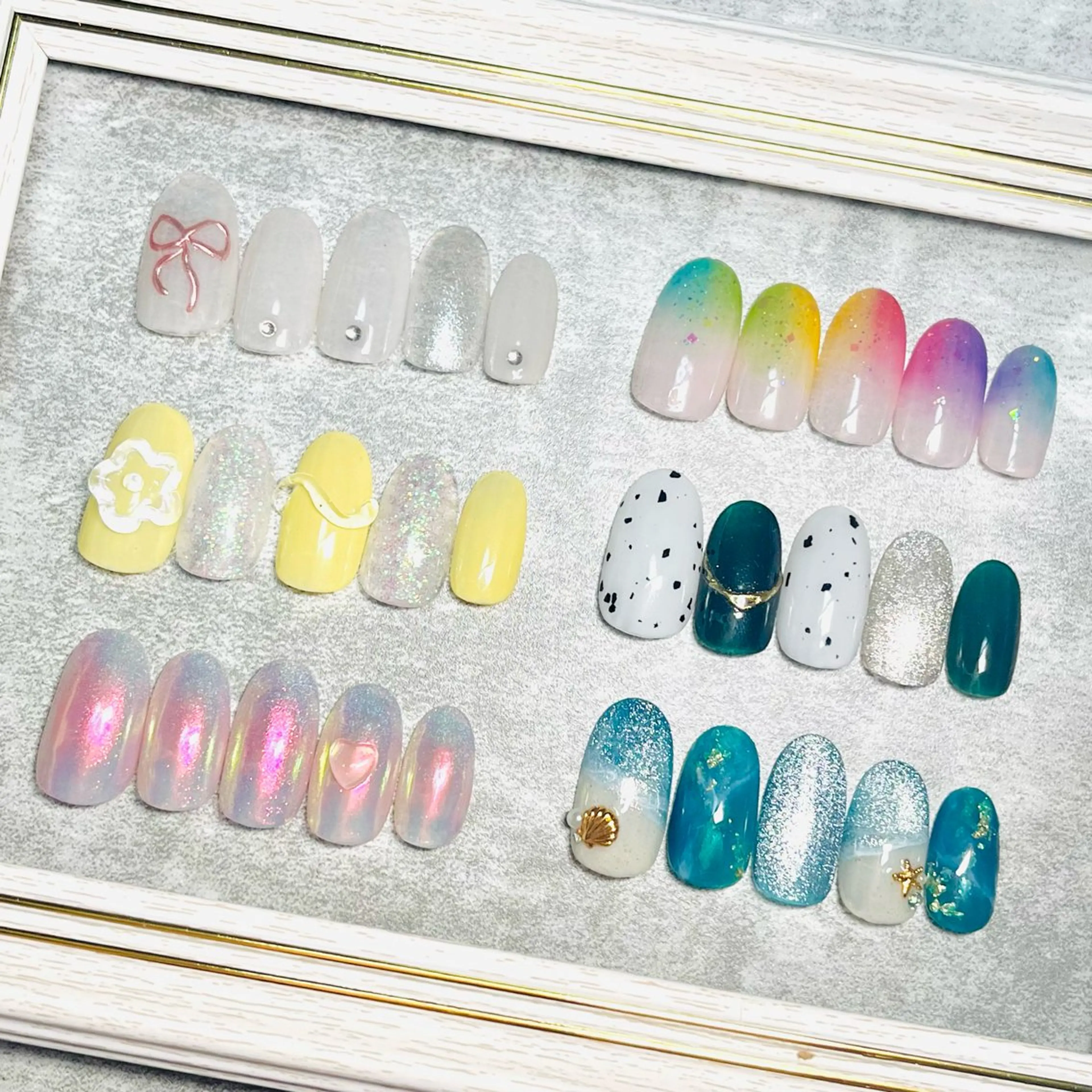 ネイル ハンドネイル ハンドケア shino🌟 痛ネイルのネイルデザイン