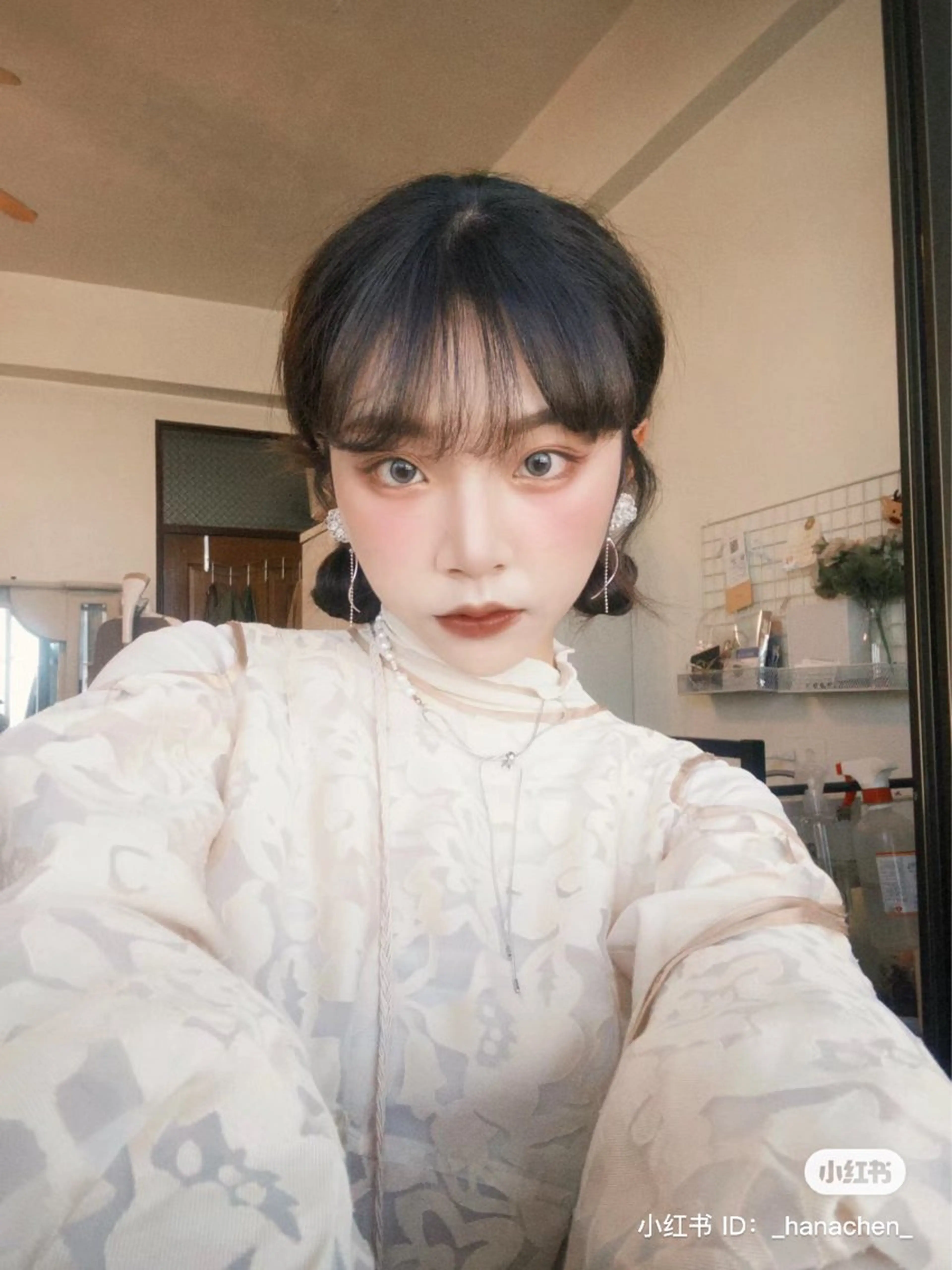 カラー 透明感ベージュ🤎 ナチュラルレイヤーのヘアスタイル