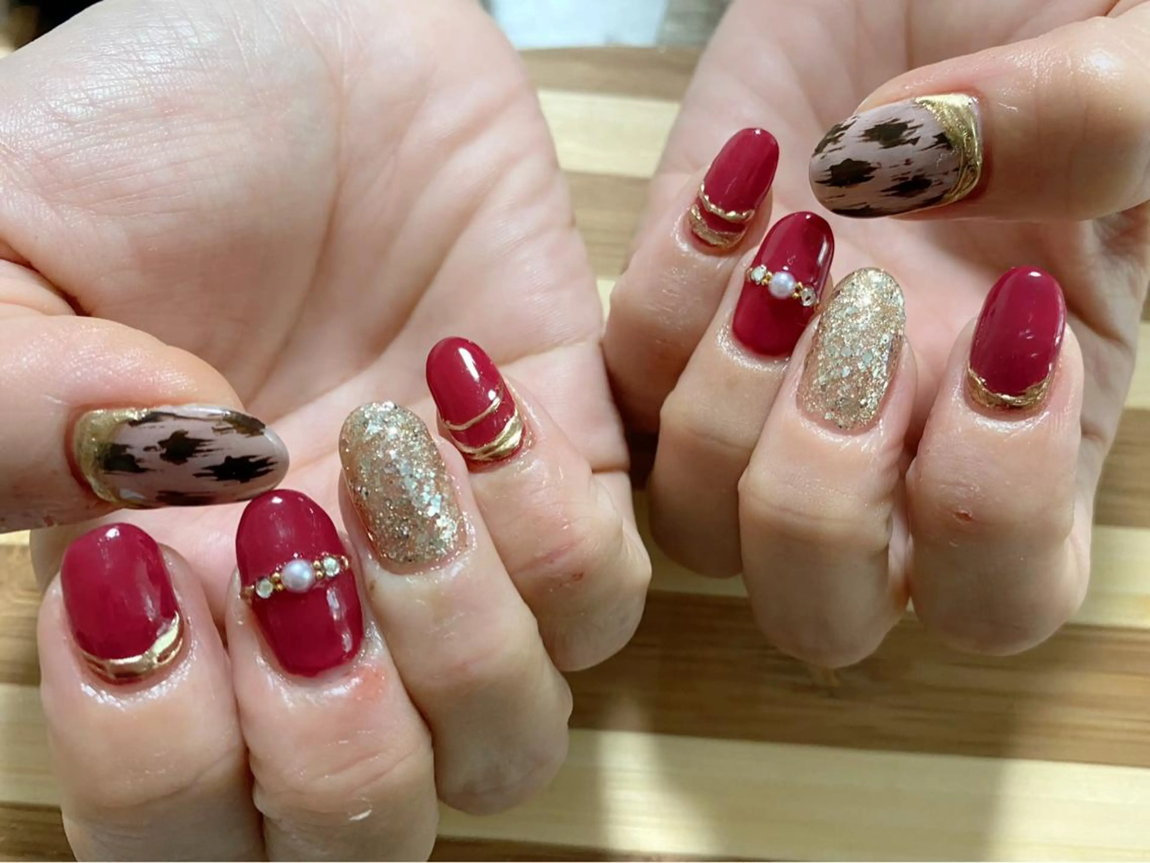 ネイル 菊地 里沙のネイルデザイン