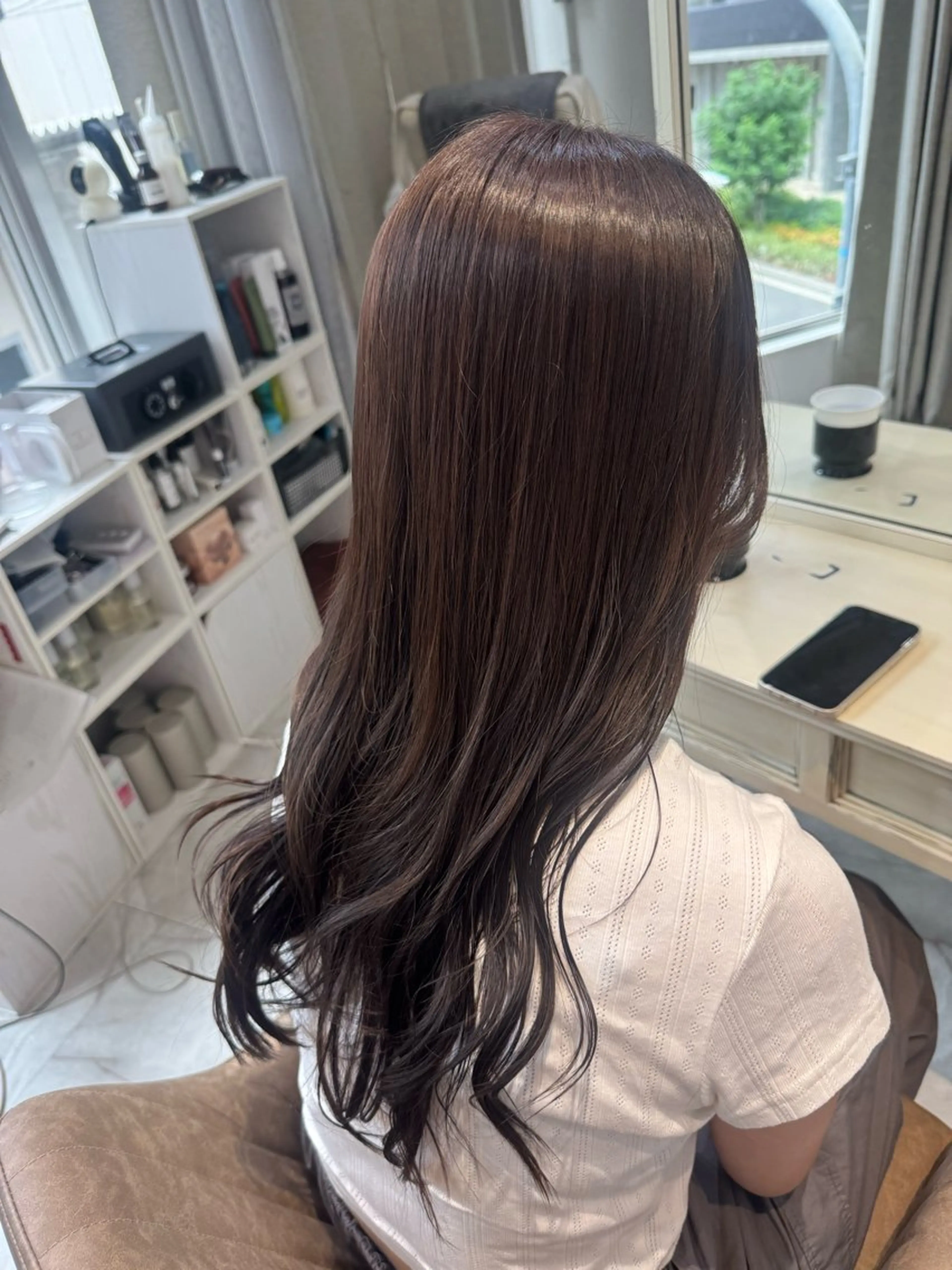 ロング カラー 透明感カラー カット ヘアカラー 髪質改善×ブリーチ 🌟misatoのヘアスタイル