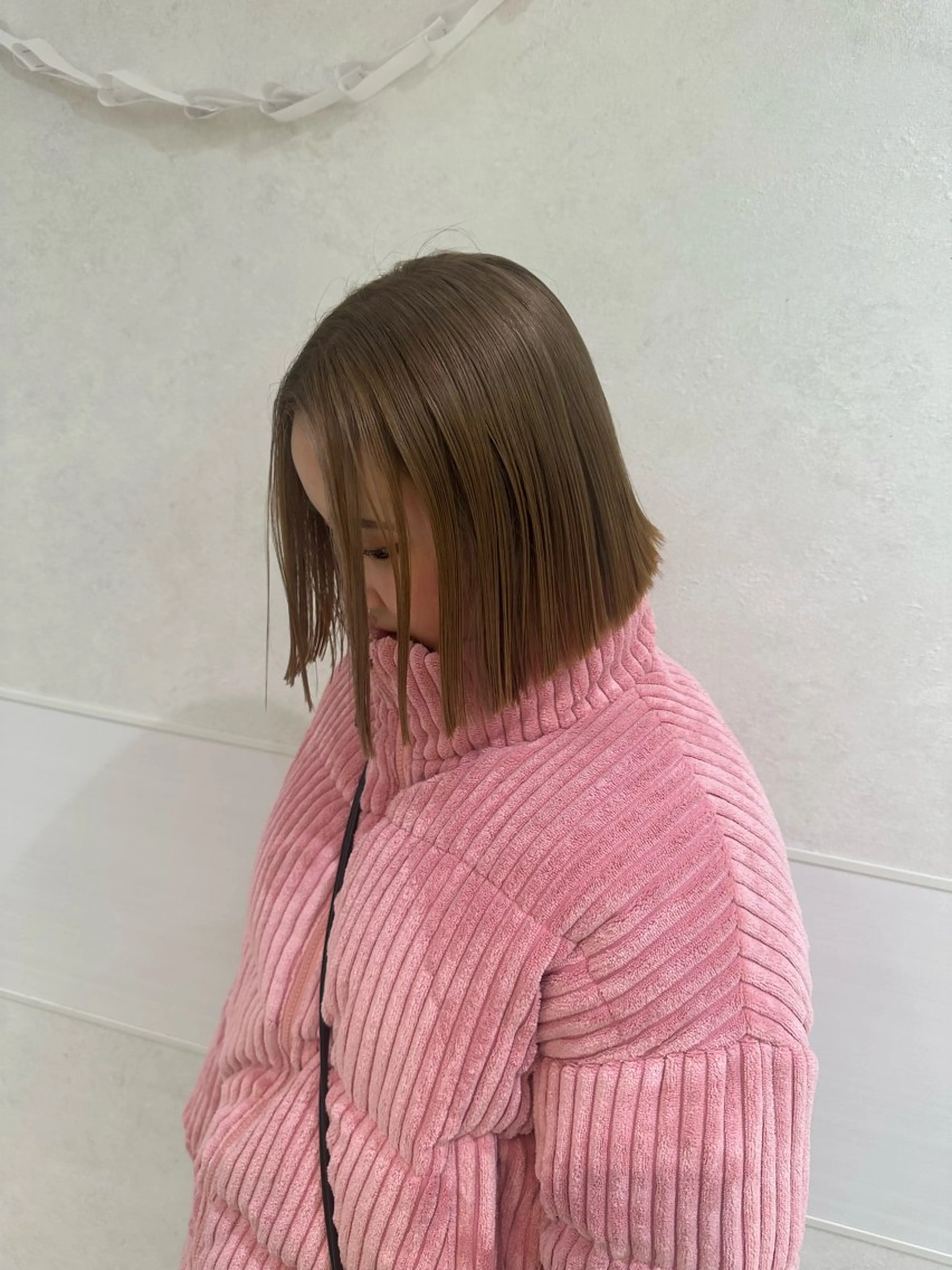 ミディアム カラー 似合わせレイヤー 海外風レイヤーmioのヘアスタイル