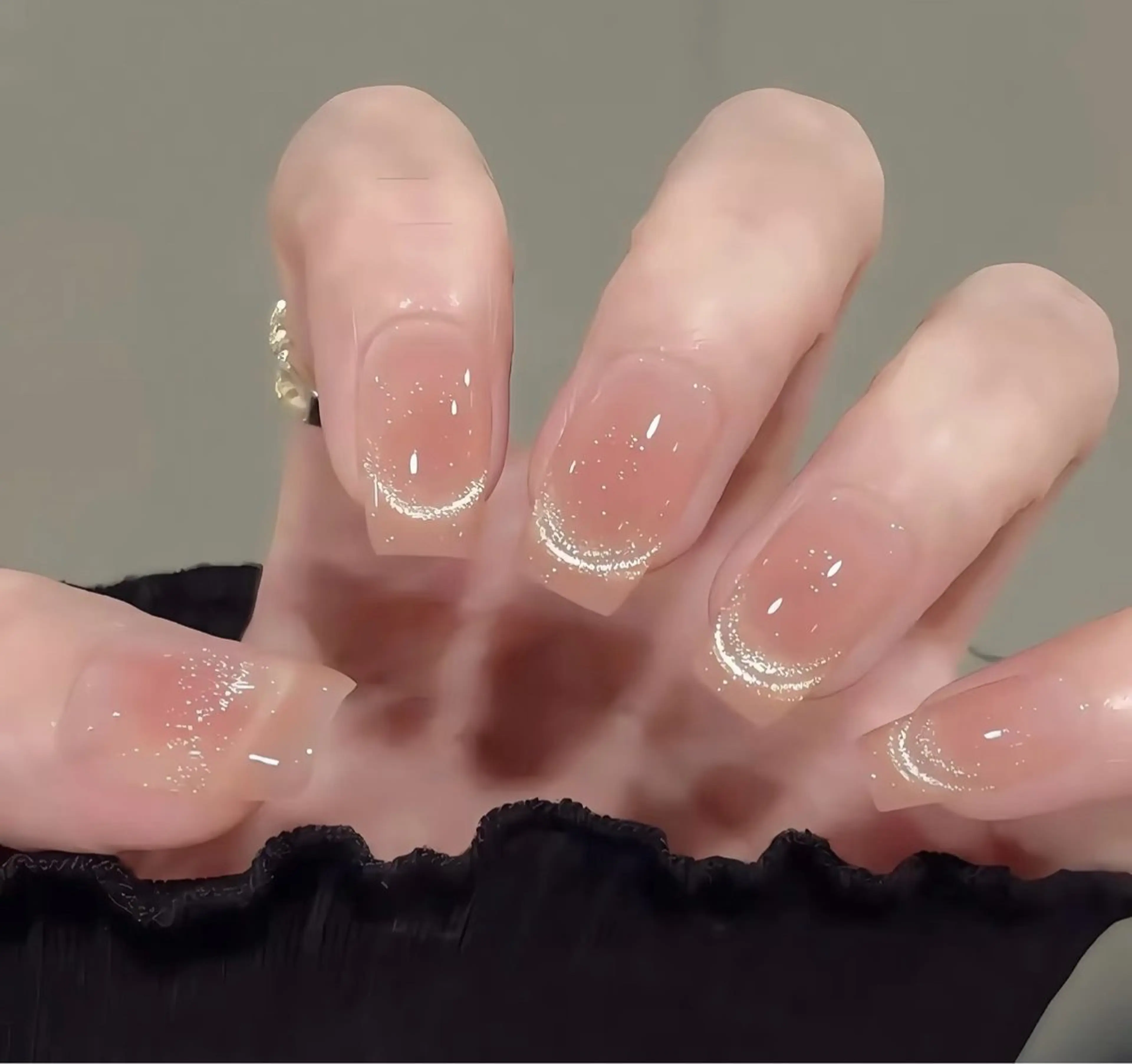 ネイル オーロラネイル チークネイル フットネイル フレンチネイル ジェルネイル NEW NAIL💞 yukiのネイルデザイン