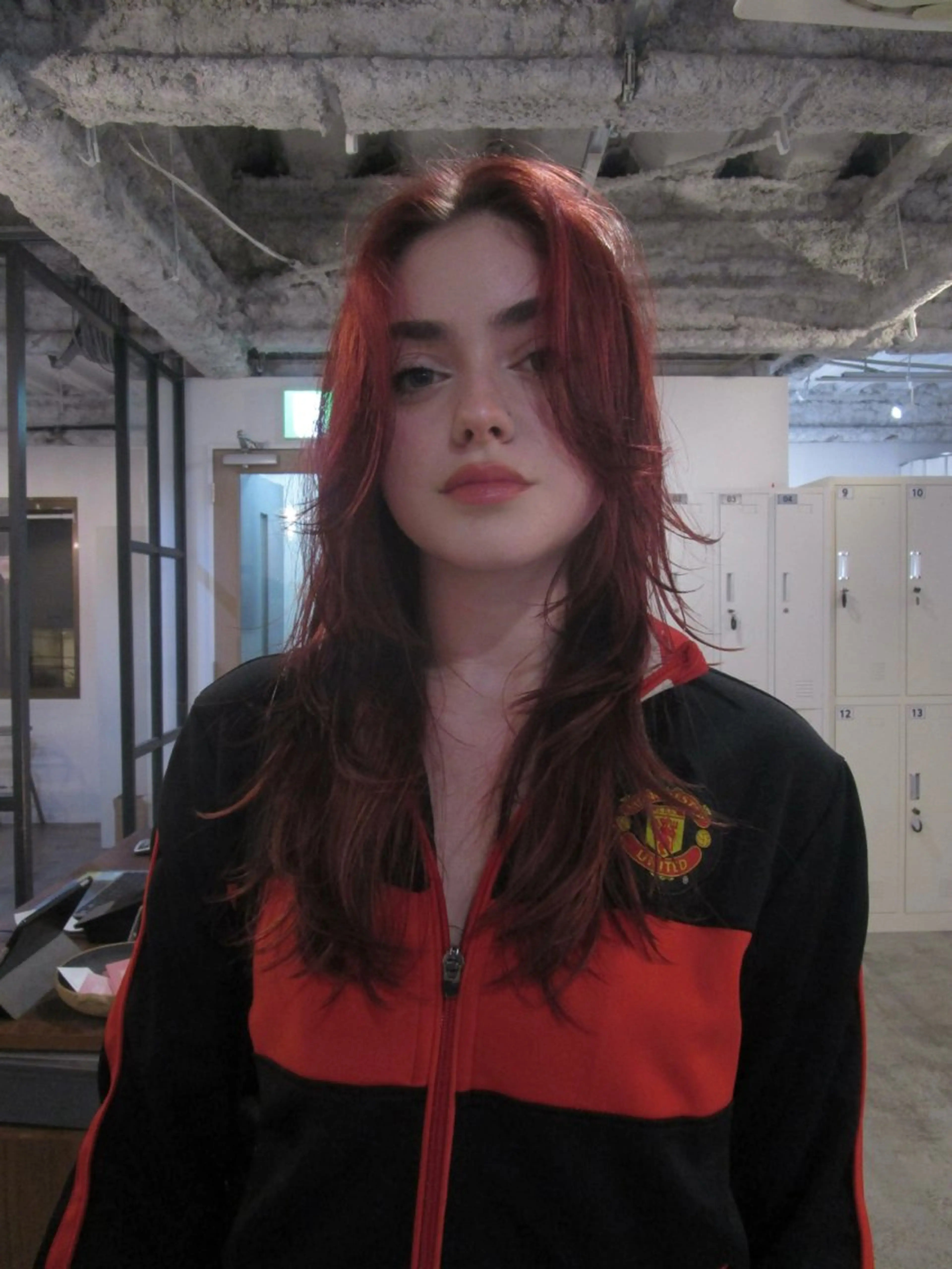 ロング カラー レイヤーカット カット ヘアカラー yu maのヘアスタイル