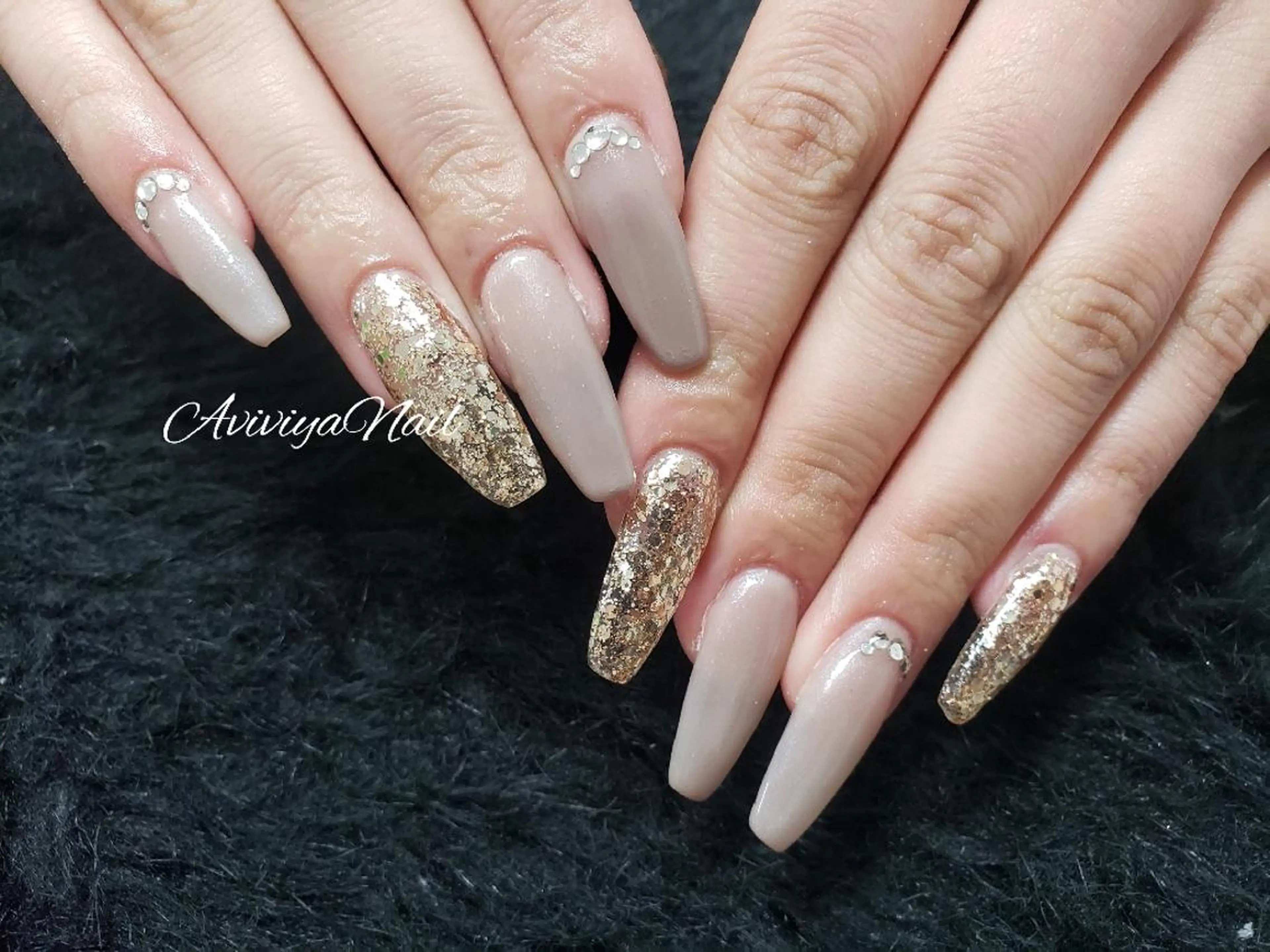 ネイル ロングネイル スカルプネイル kubo ayaのネイルデザイン