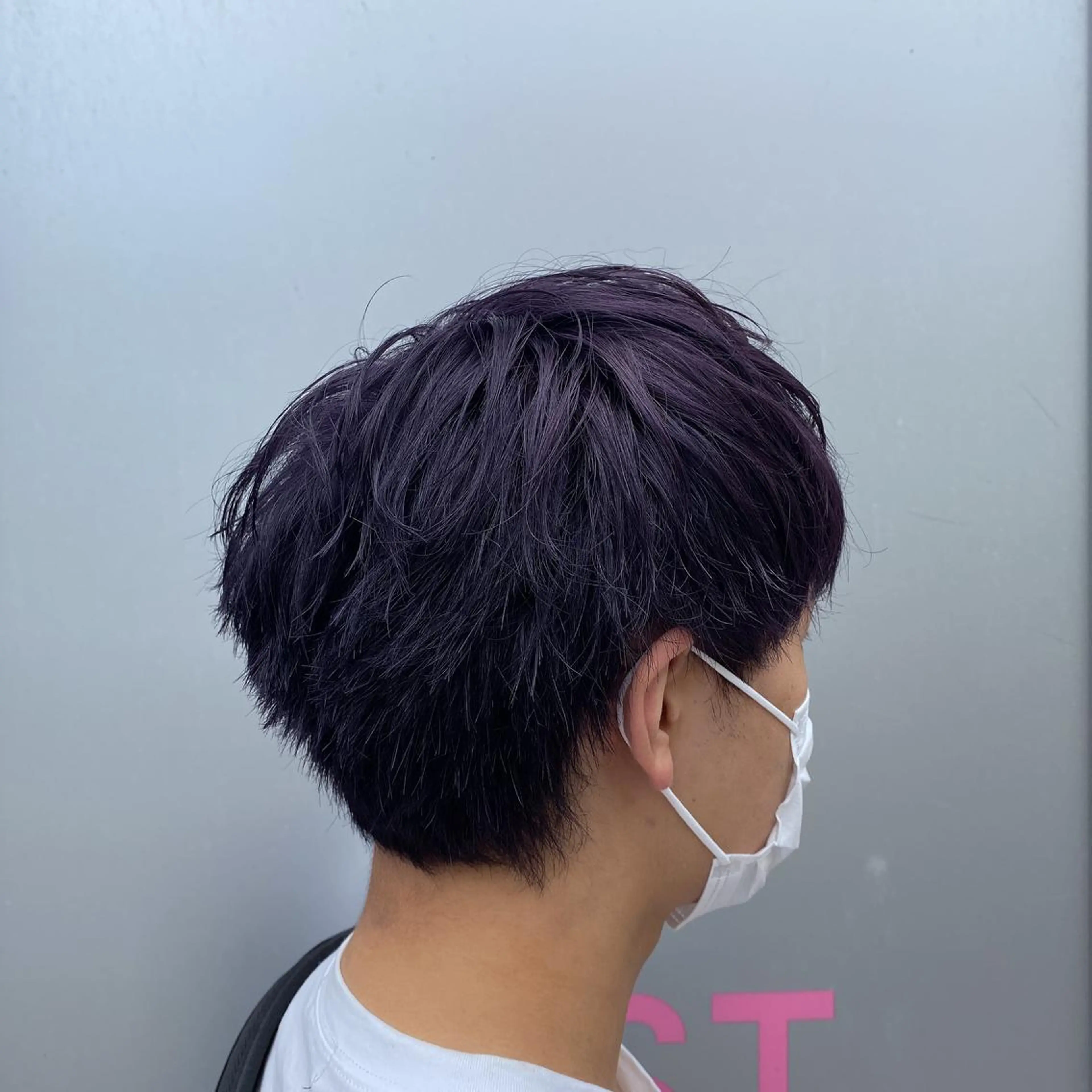 ショート カラー 酸スト/フェザー パーマ/三谷海斗のヘアスタイル