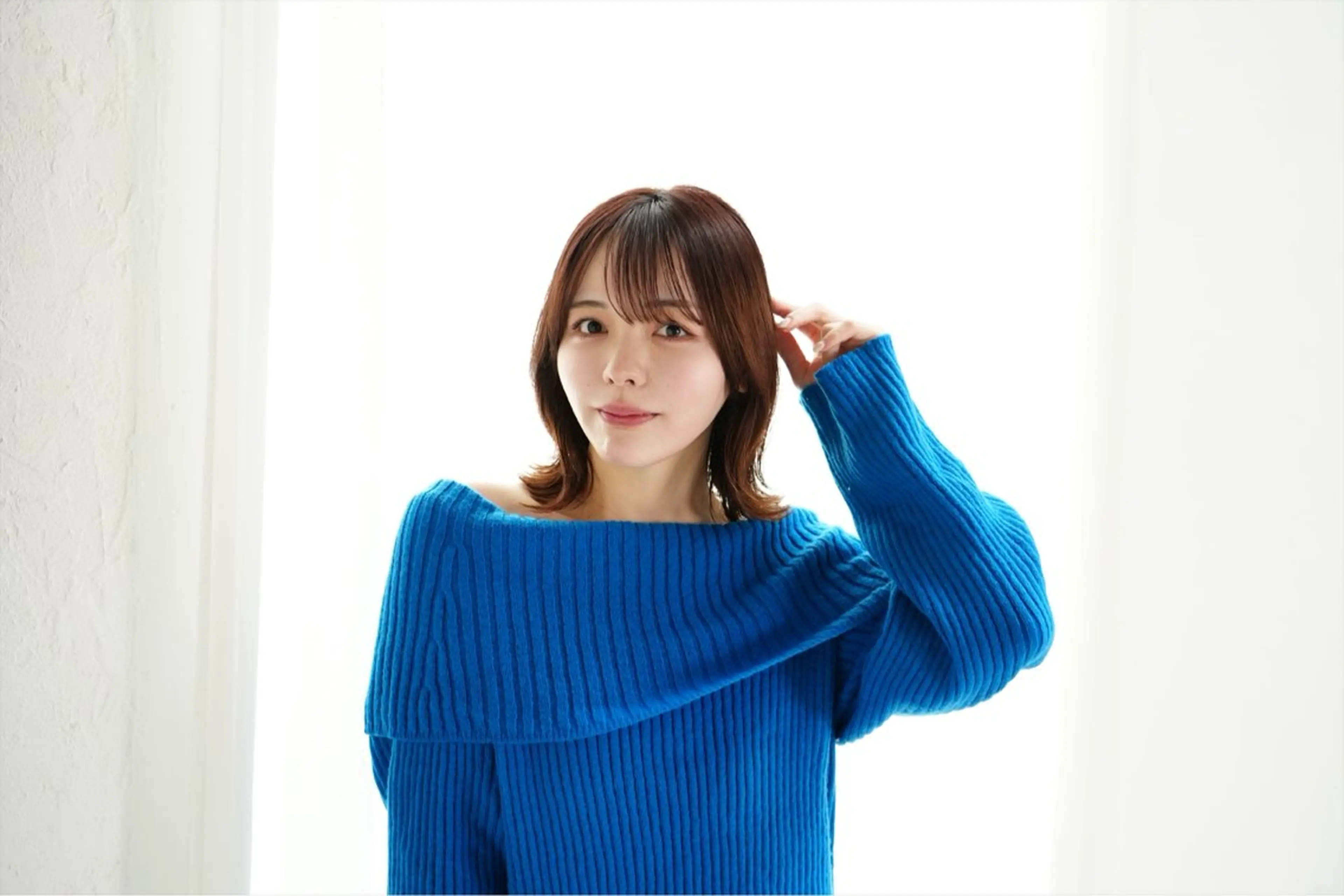 ミディアム ボブ くびれヘア : ) SHIORIのヘアスタイル