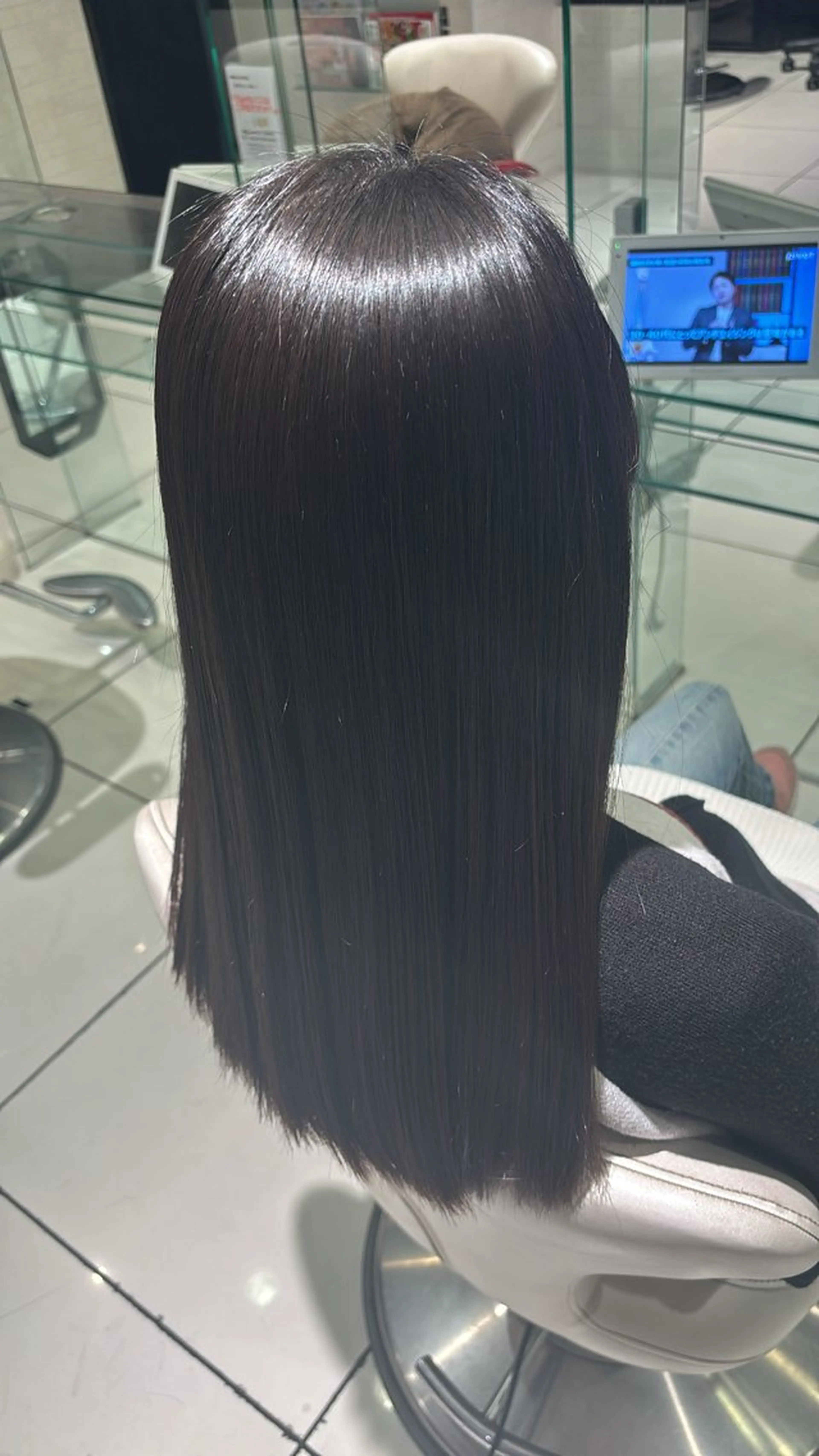 ロング 縮毛矯正 H. shinkaiのヘアスタイル