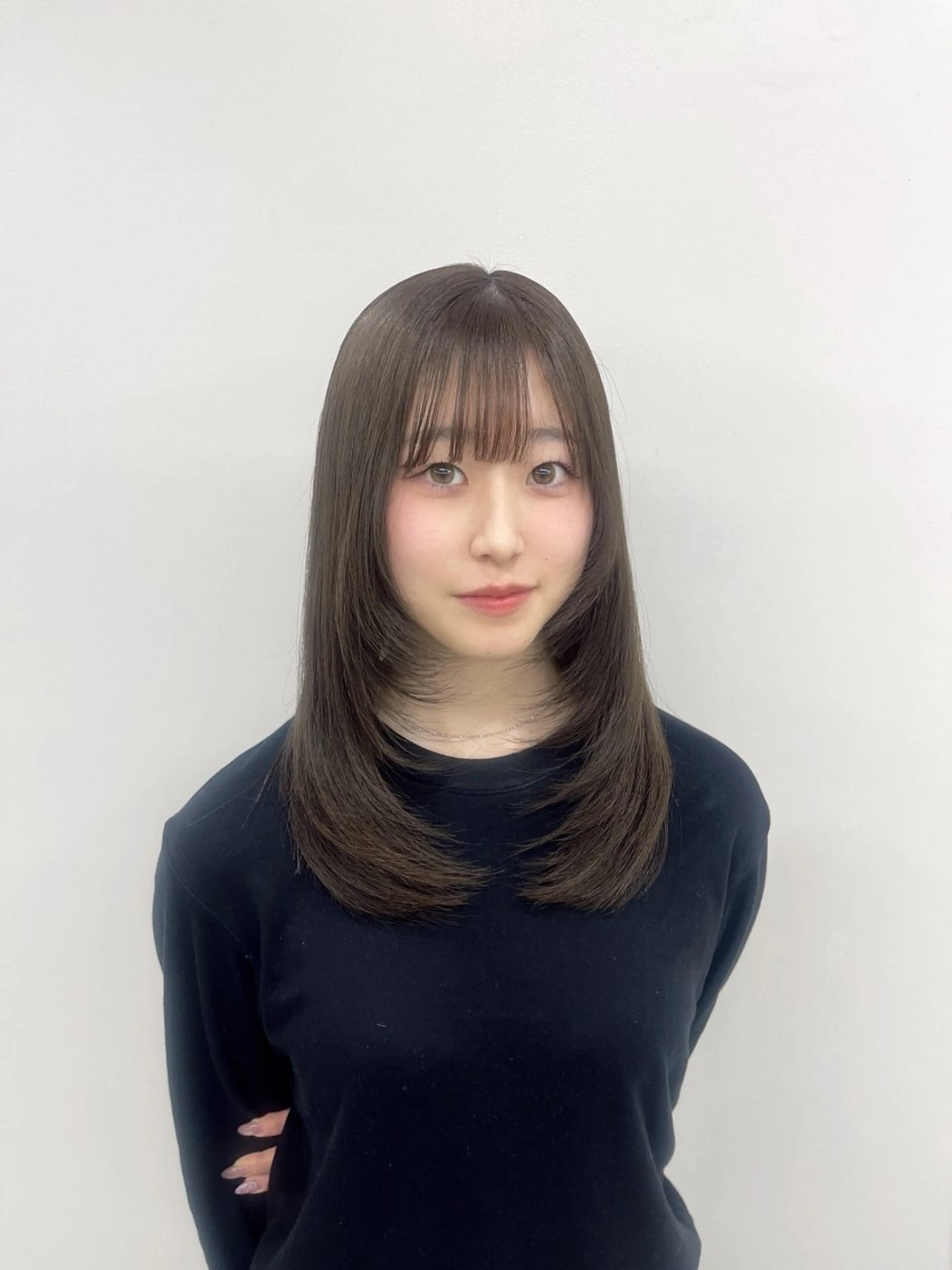 【盛れる韓国ヘア🤍】カット+カラー+トリートメントの写真