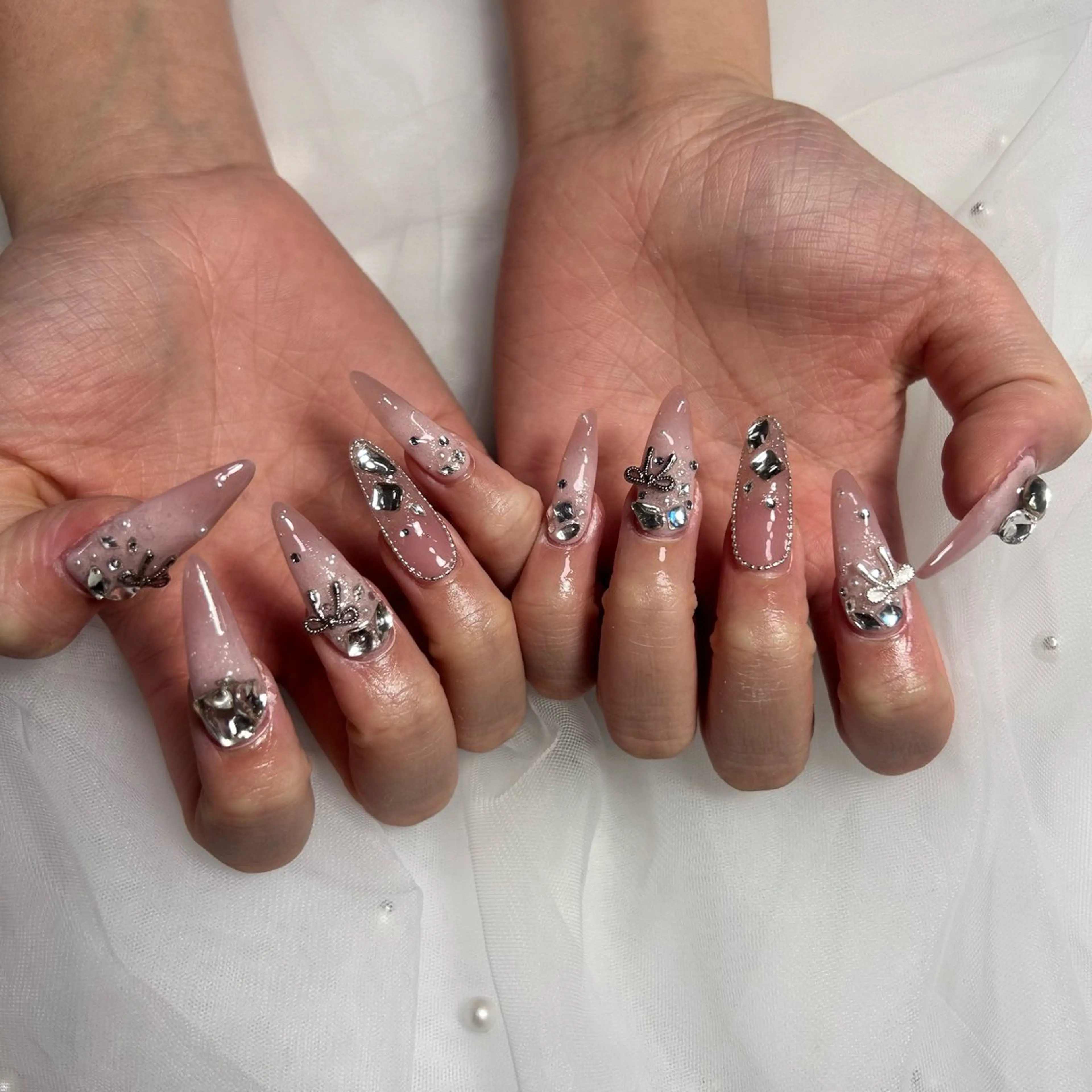 ロング 28ネイルㅤㅤㅤㅤ ことはのネイルデザイン