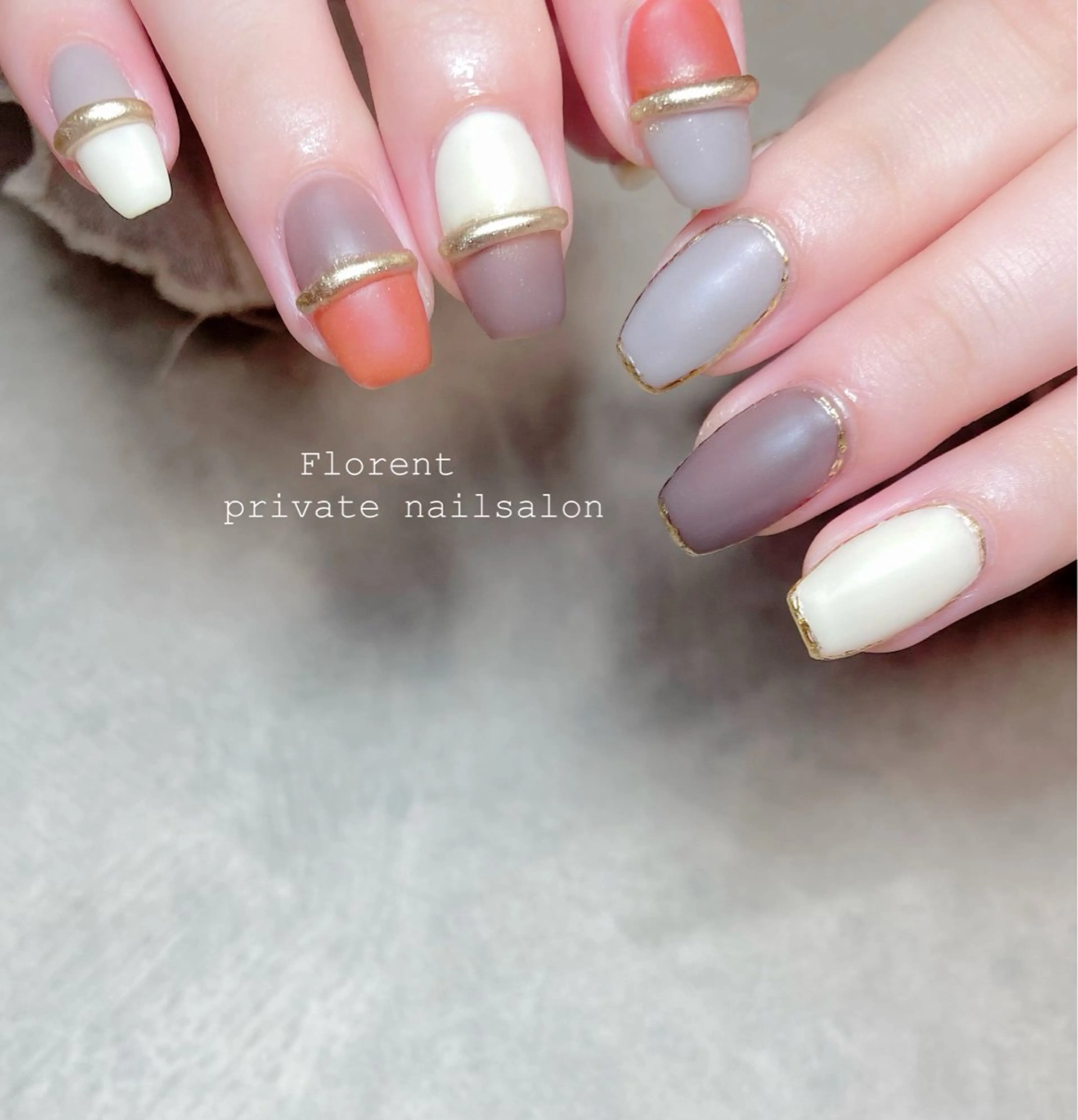 ネイル ハンドネイル florent nailのネイルデザイン
