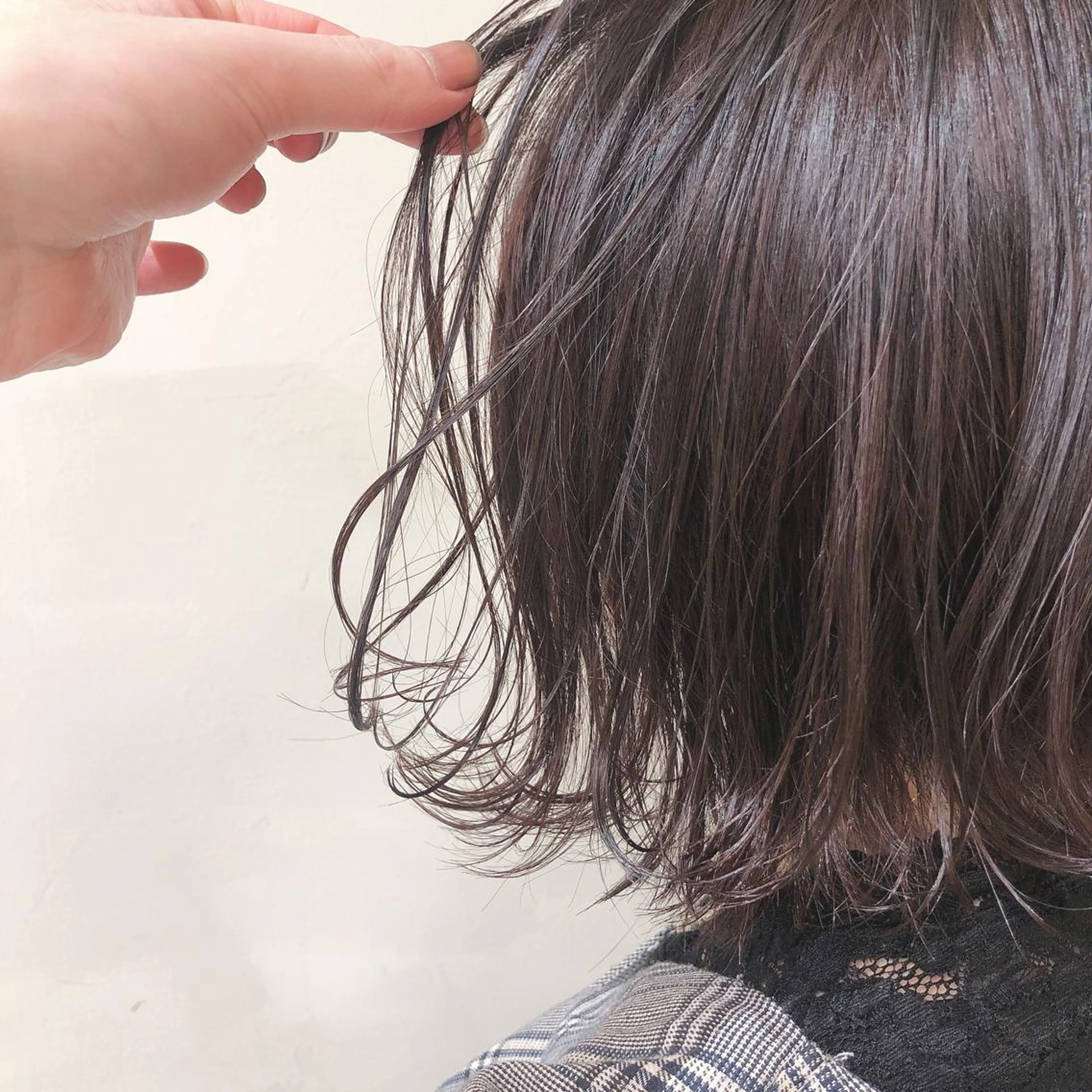 ショート カラー ボブ/パーマ 古家 佑真のヘアスタイル