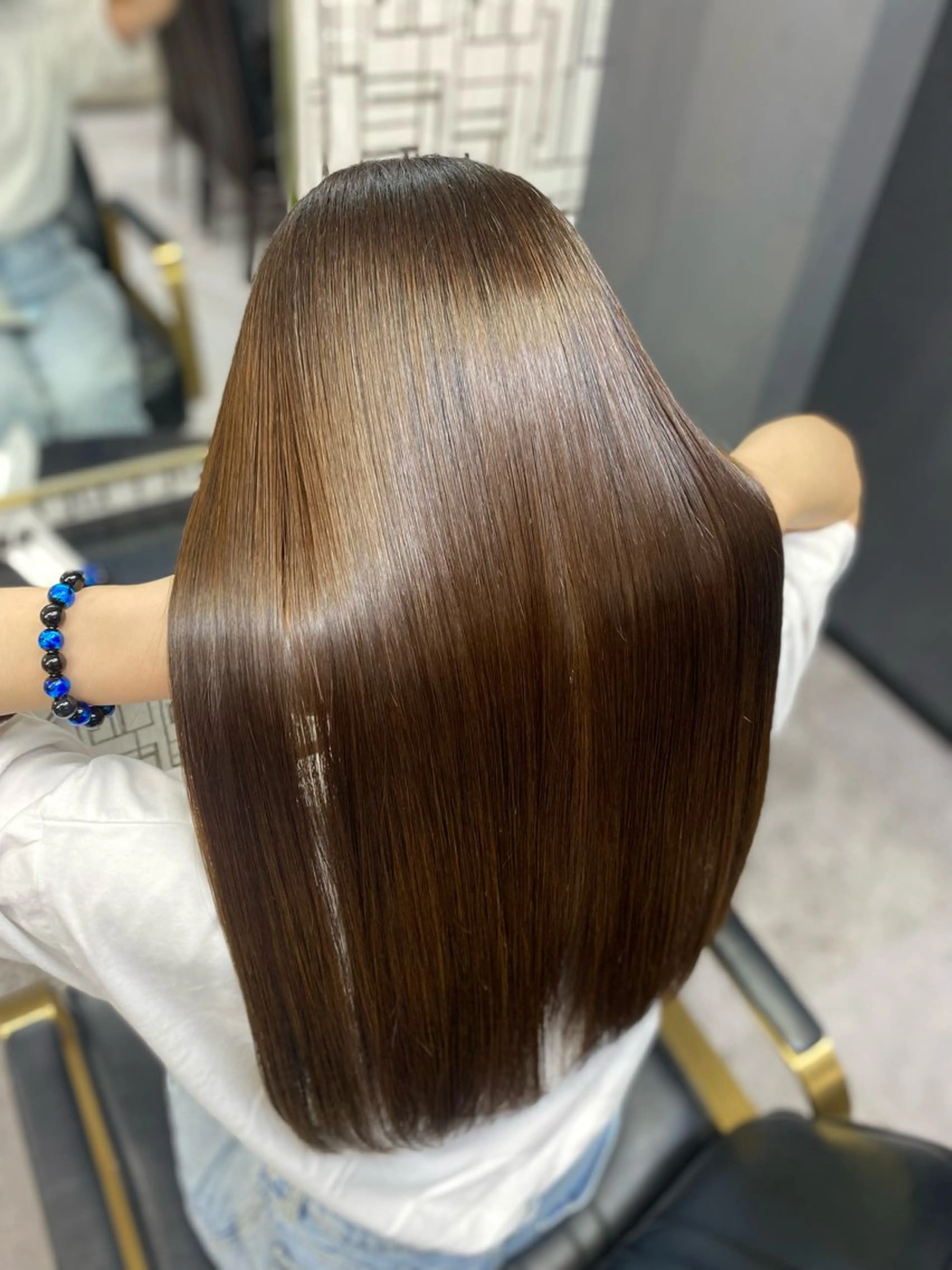 ロング トリートメント 飯富 信二のヘアスタイル