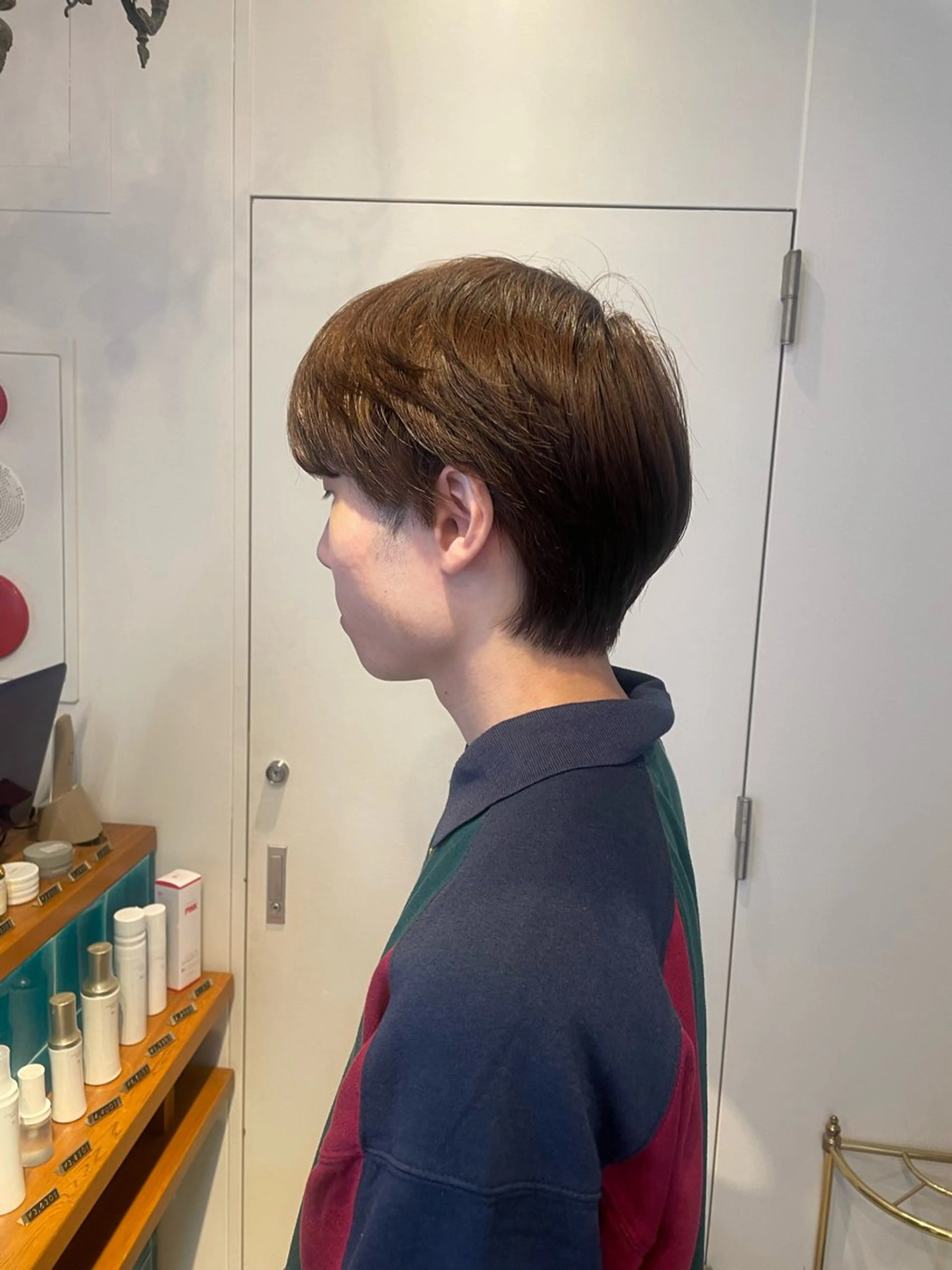 ミディアム カラー 韓国ヘア/wカラー レイヤー/RIN🎀のヘアスタイル