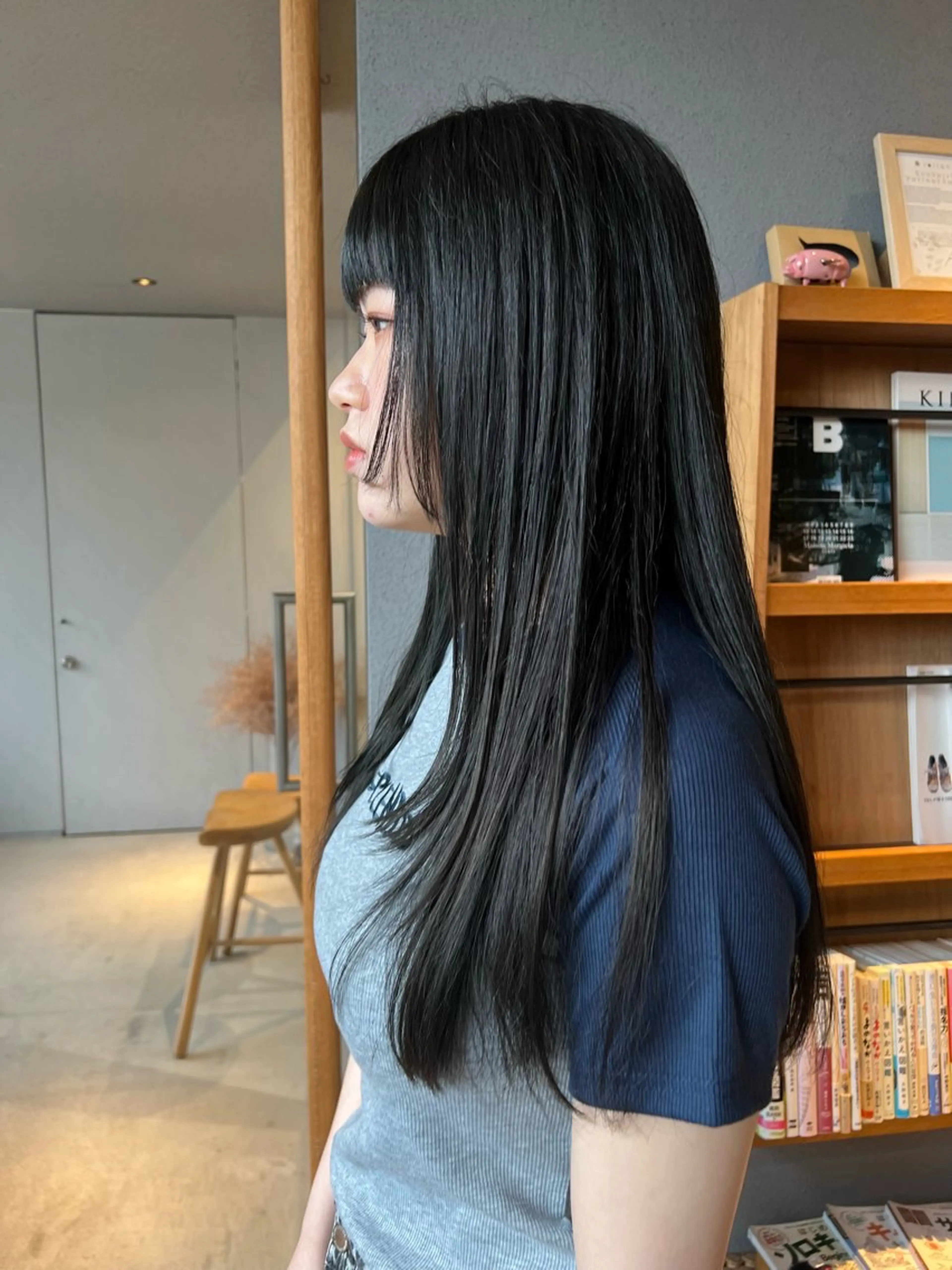 縮毛矯正の写真