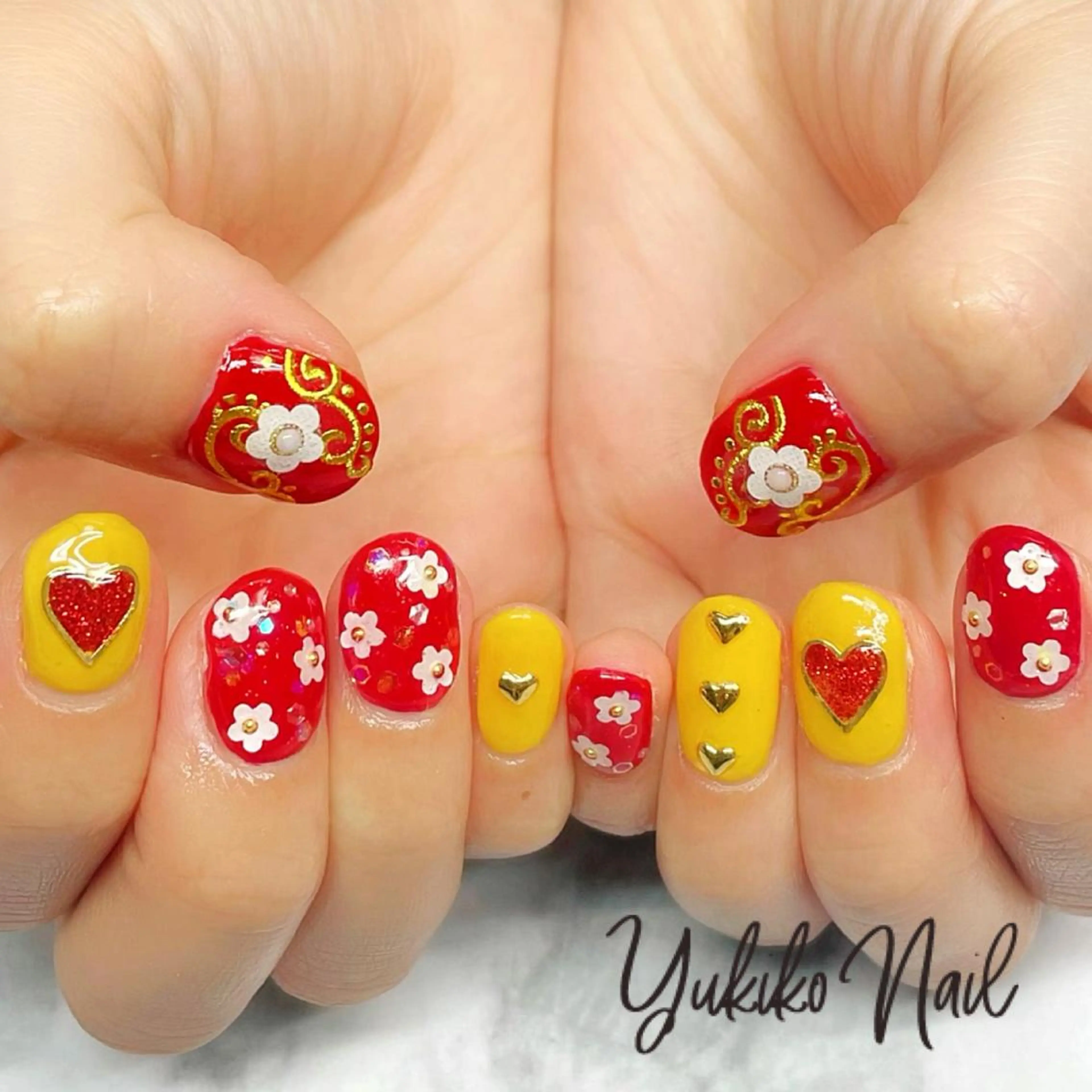 ネイル ハンドネイル ユキコ ネイルのネイルデザイン