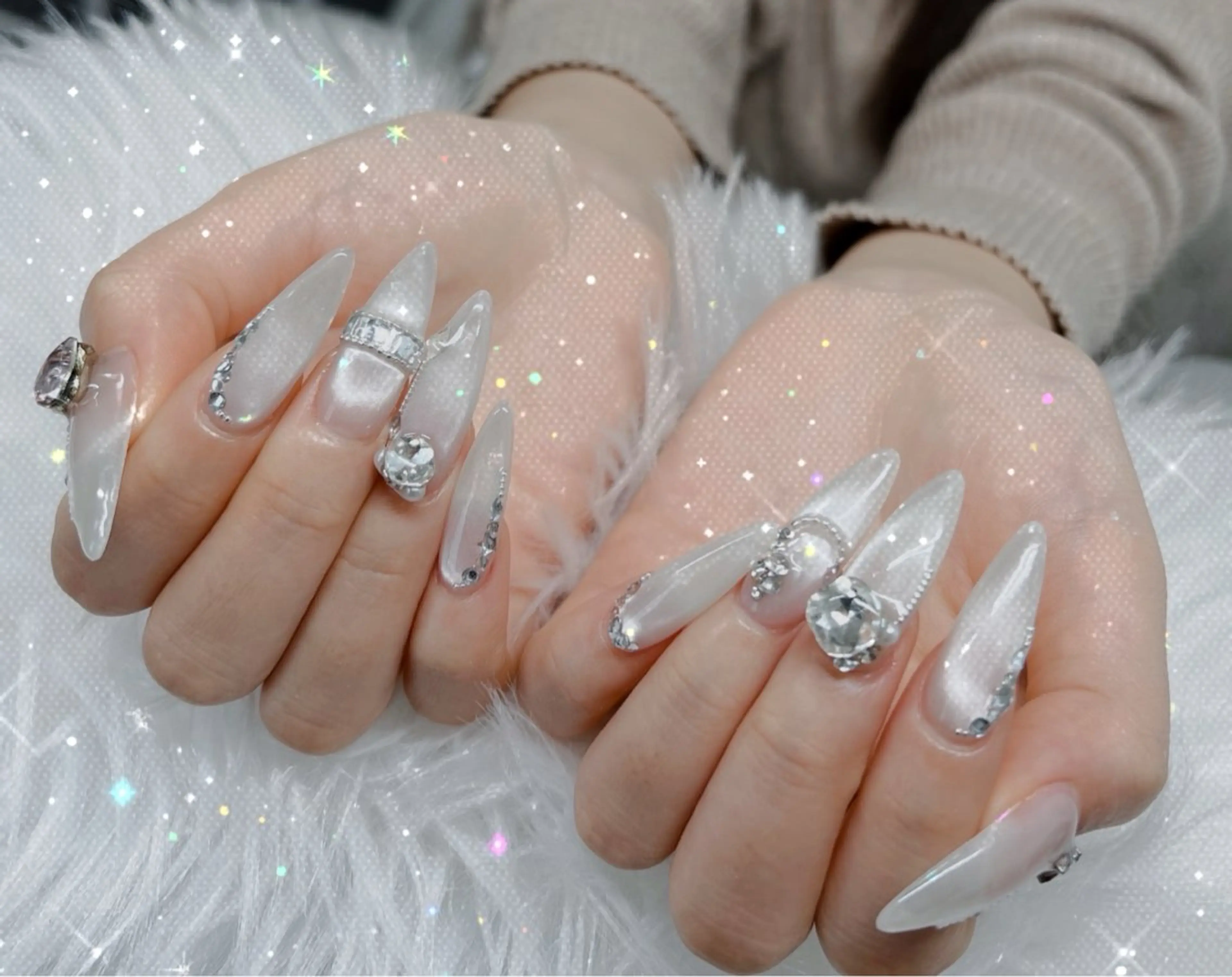 ミディアム ハンドネイル Lee _nailのネイルデザイン