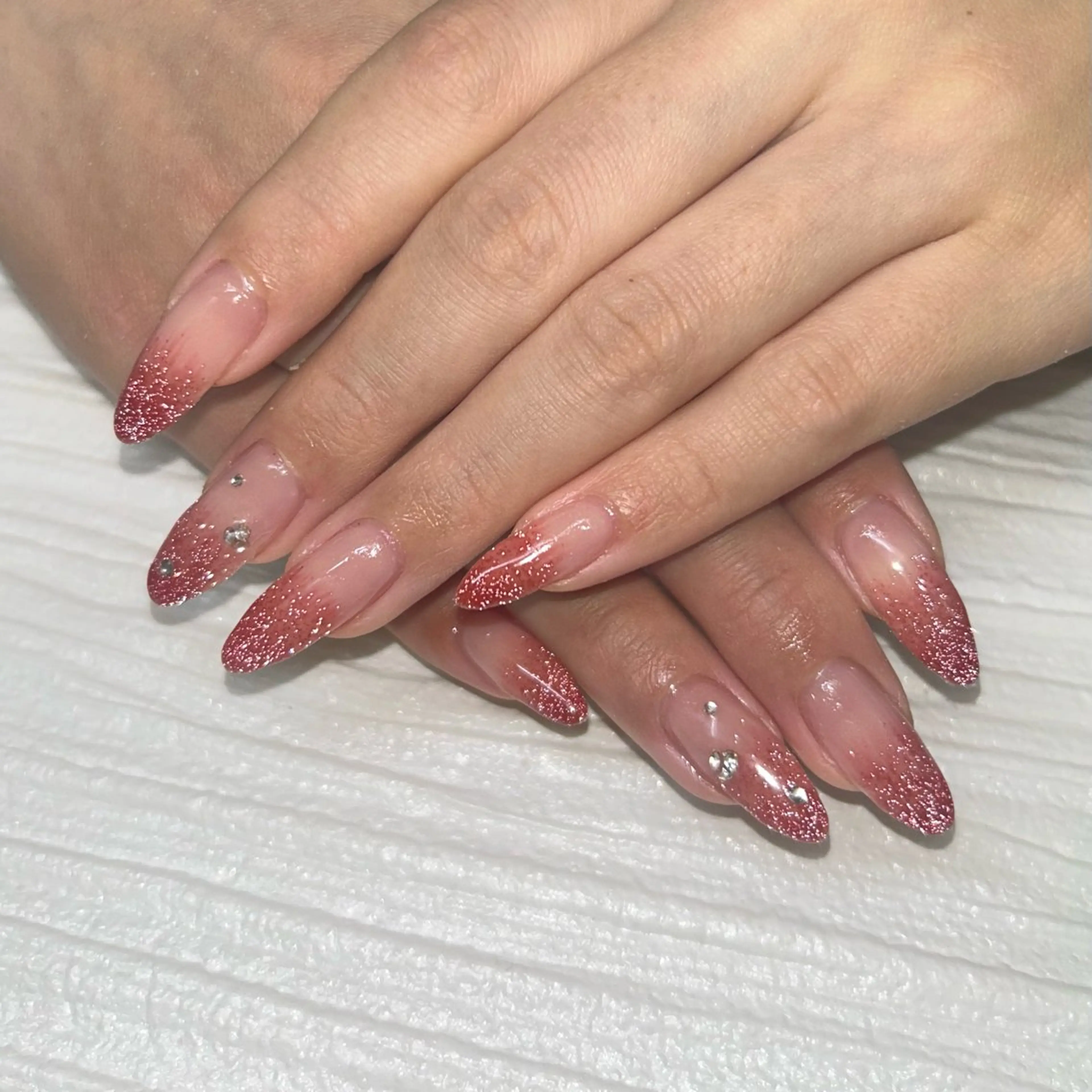 ロング ハンドネイル nail salon chai Asakaのネイルデザイン