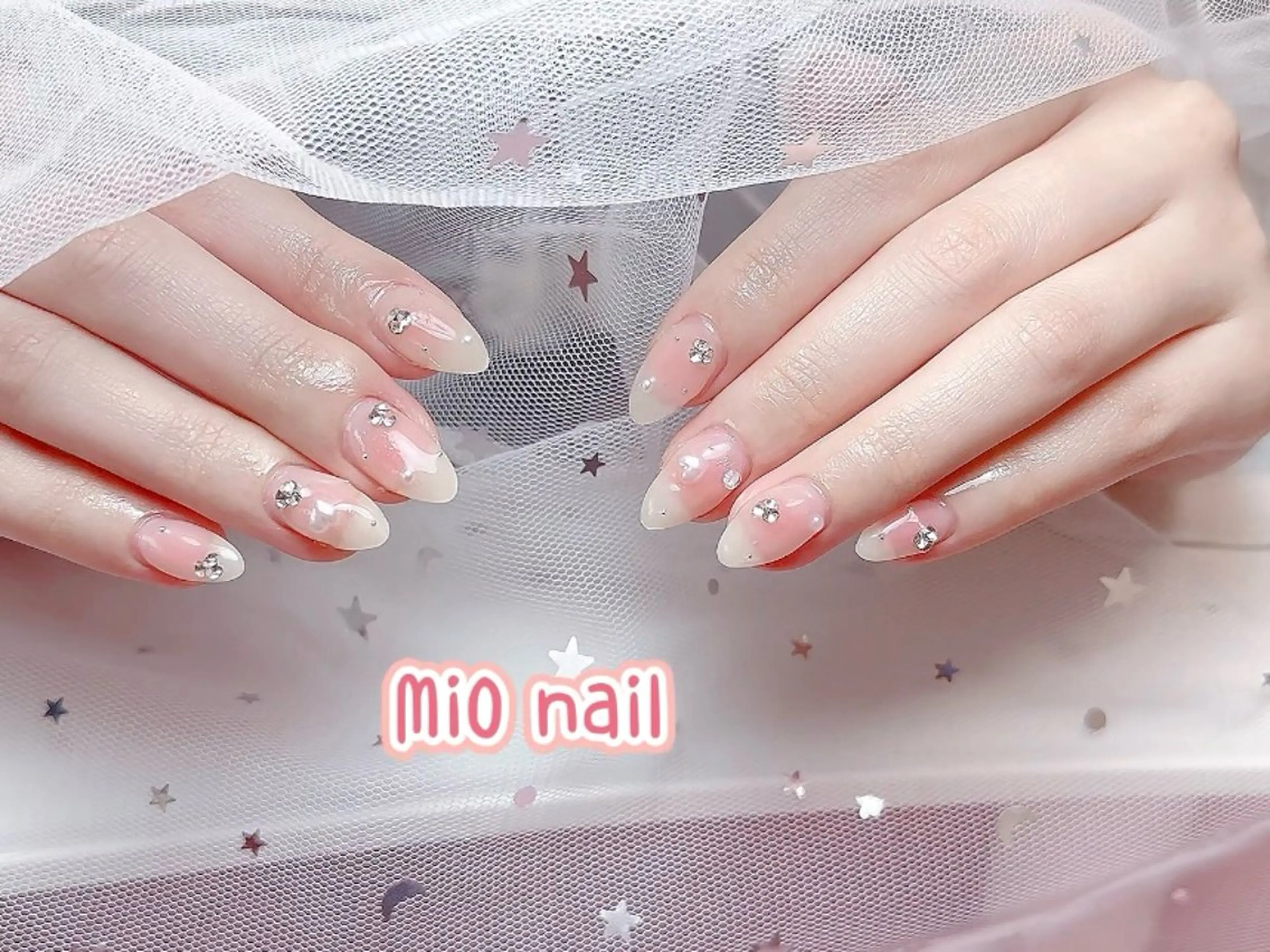 ネイル ジェルネイル 韓国ネイル 持ち込み オフィスネイル ワンホンネイル MiO Nailのネイルデザイン
