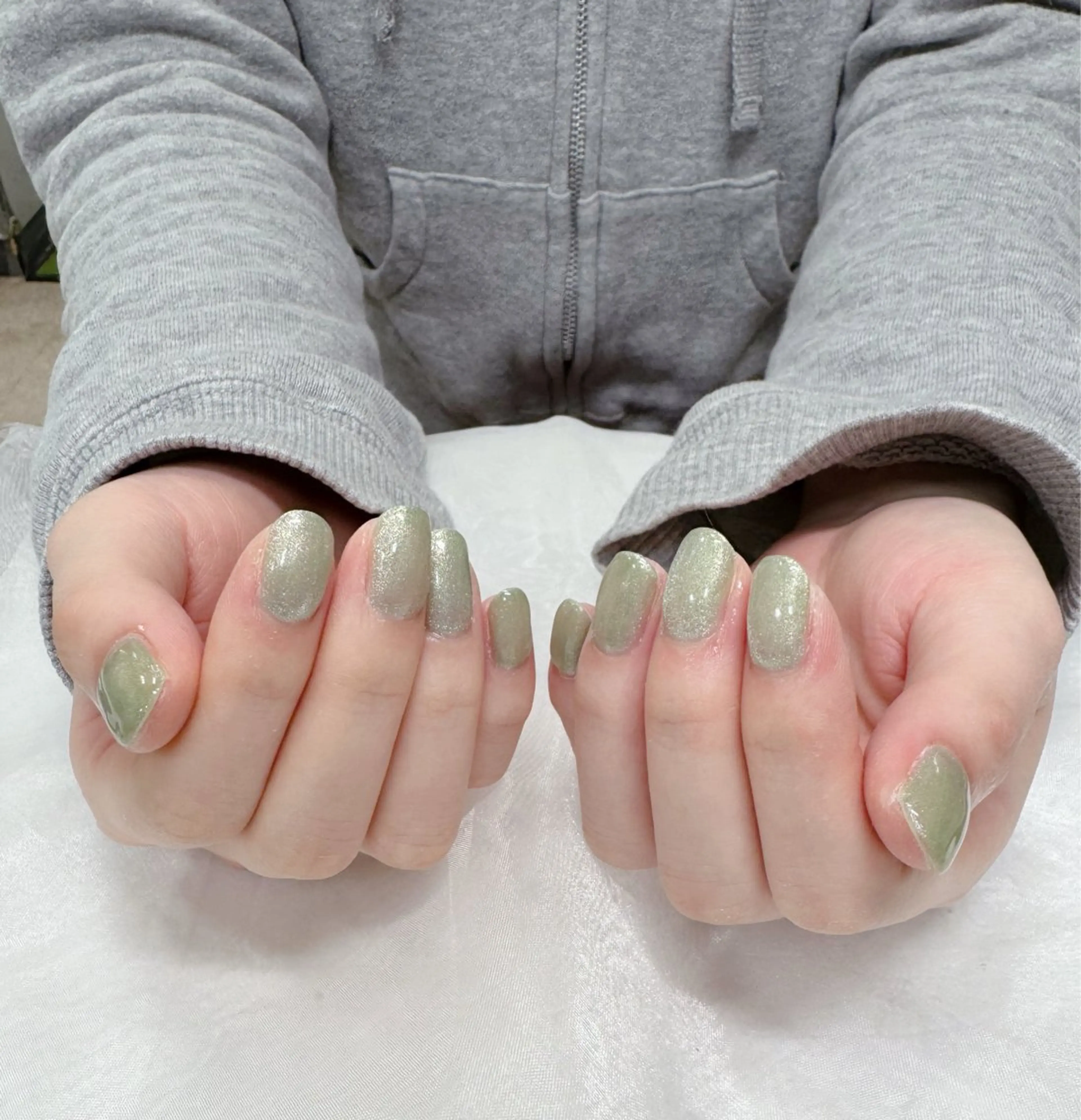 ネイル キラキラネイル マグネットネイル 春ネイル maruyasu. yのネイルデザイン