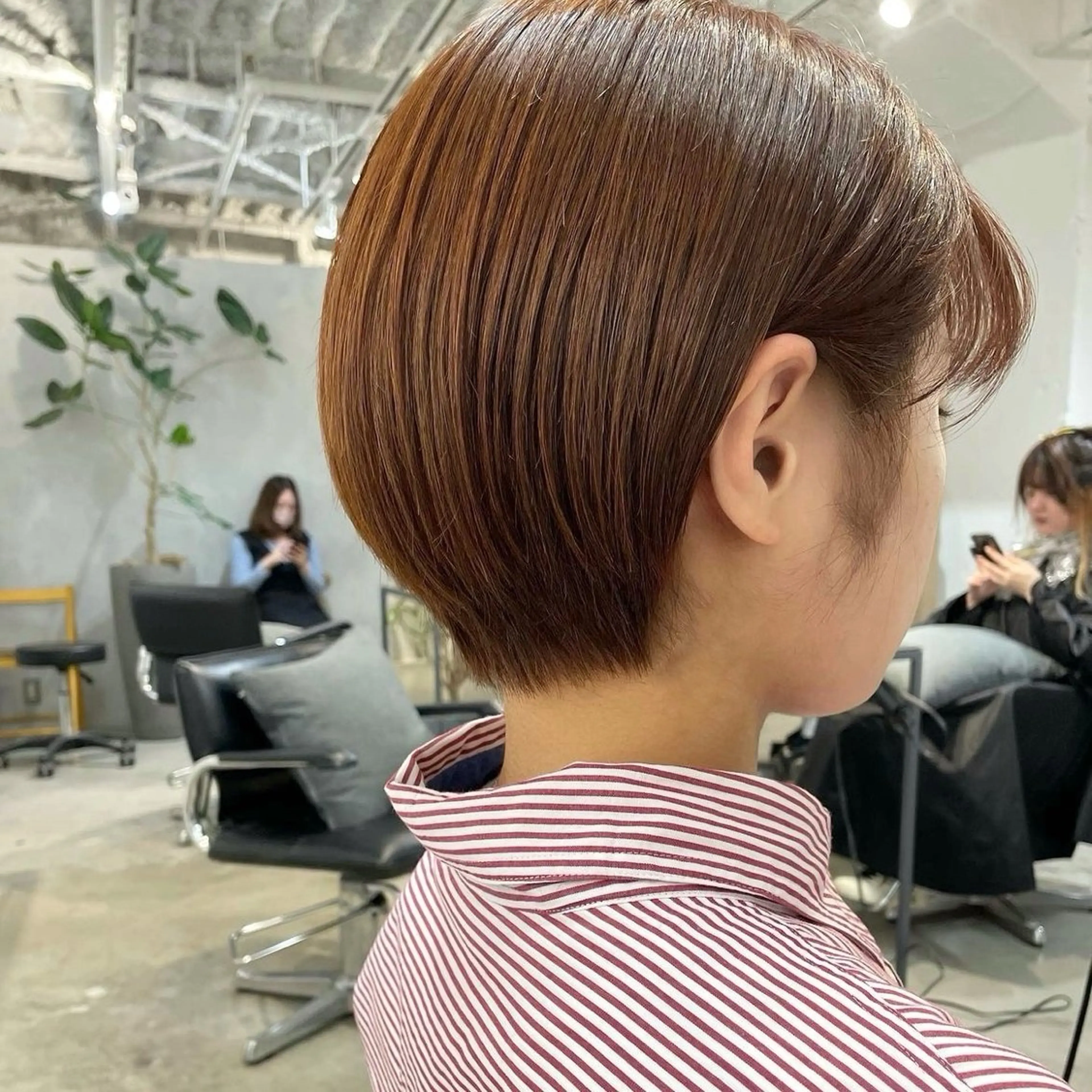 ショート カラー ショート〜ボブ✂︎ 武蔵小杉　南澤佑介のヘアスタイル