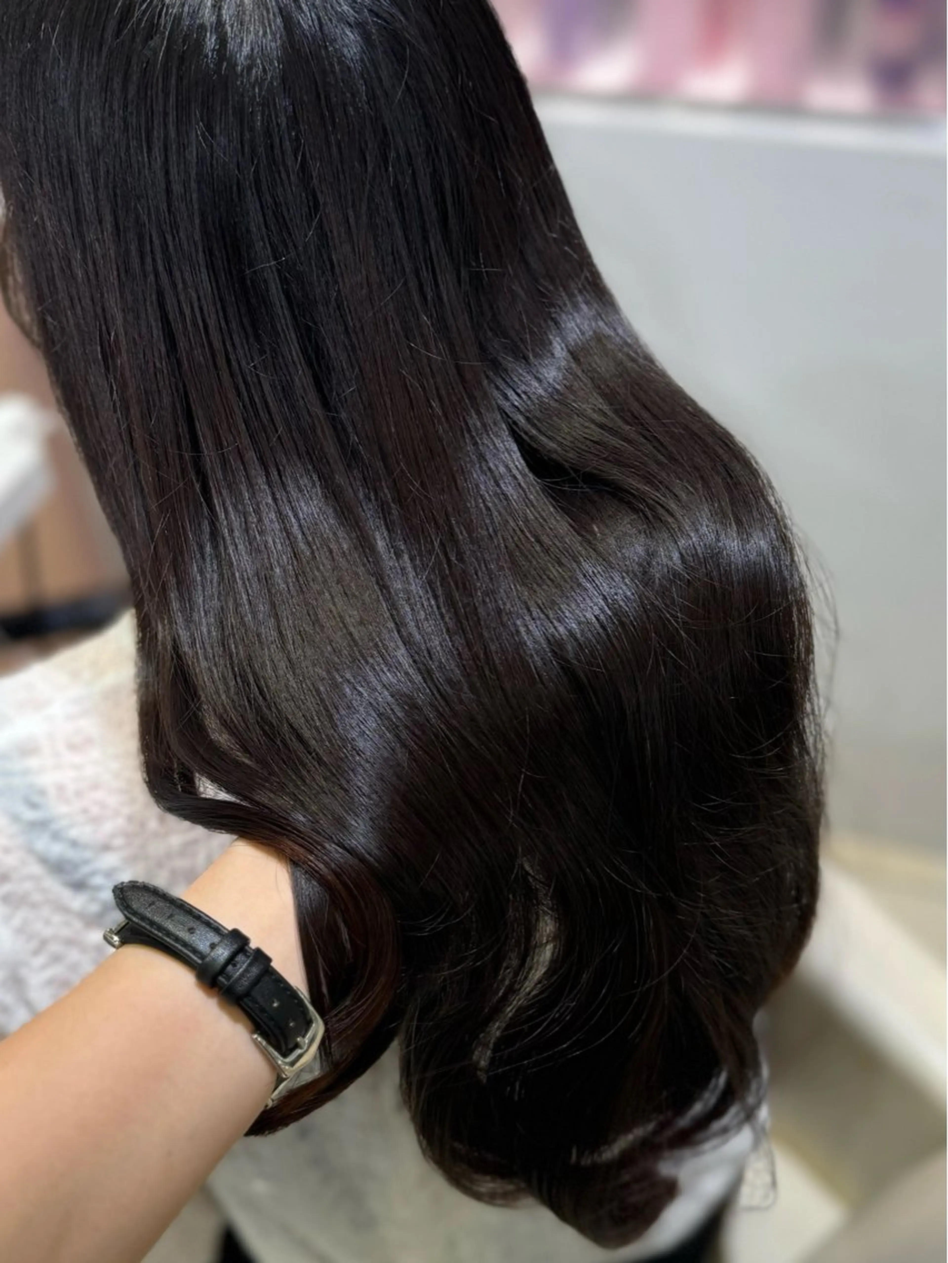 ロング カット トリートメント 🐈‍⬛カチモリ/暖 色/𝐌𝐢𝐤𝐮のヘアスタイル