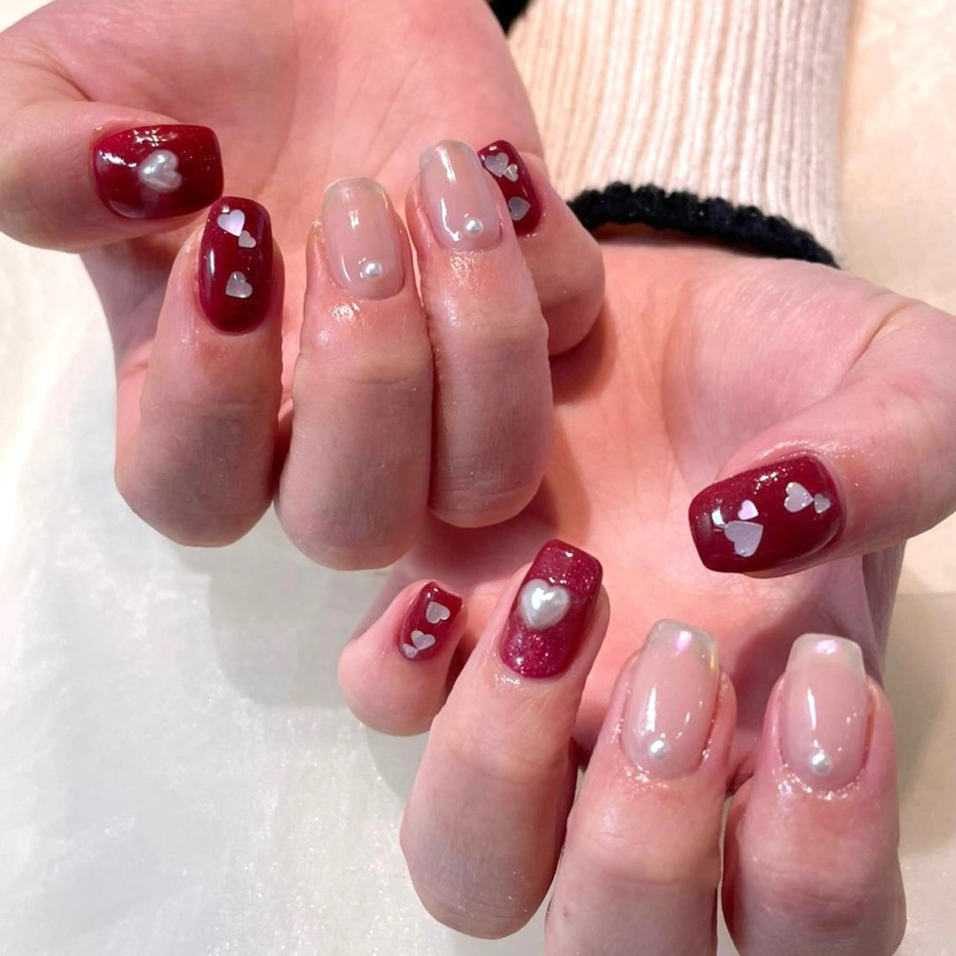 ネイル ハンドネイル 新井 ひなののネイルデザイン