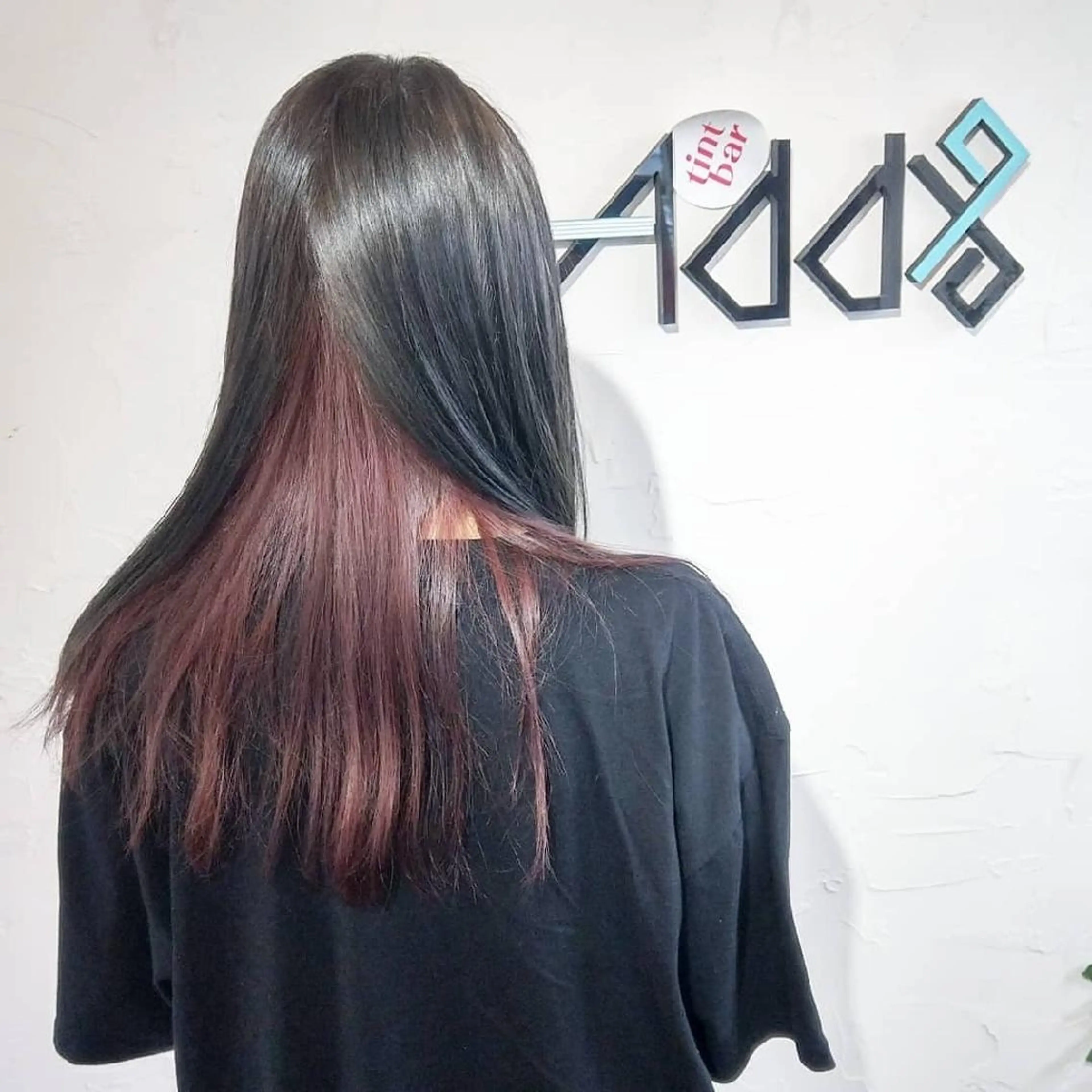 ロング カラー ヘアアレンジ バレイヤージュ ブリーチ ブルーカラー ブルージュ ダブルカラー ヘアカラー トリートメント Add9 柳田健登のヘアスタイル