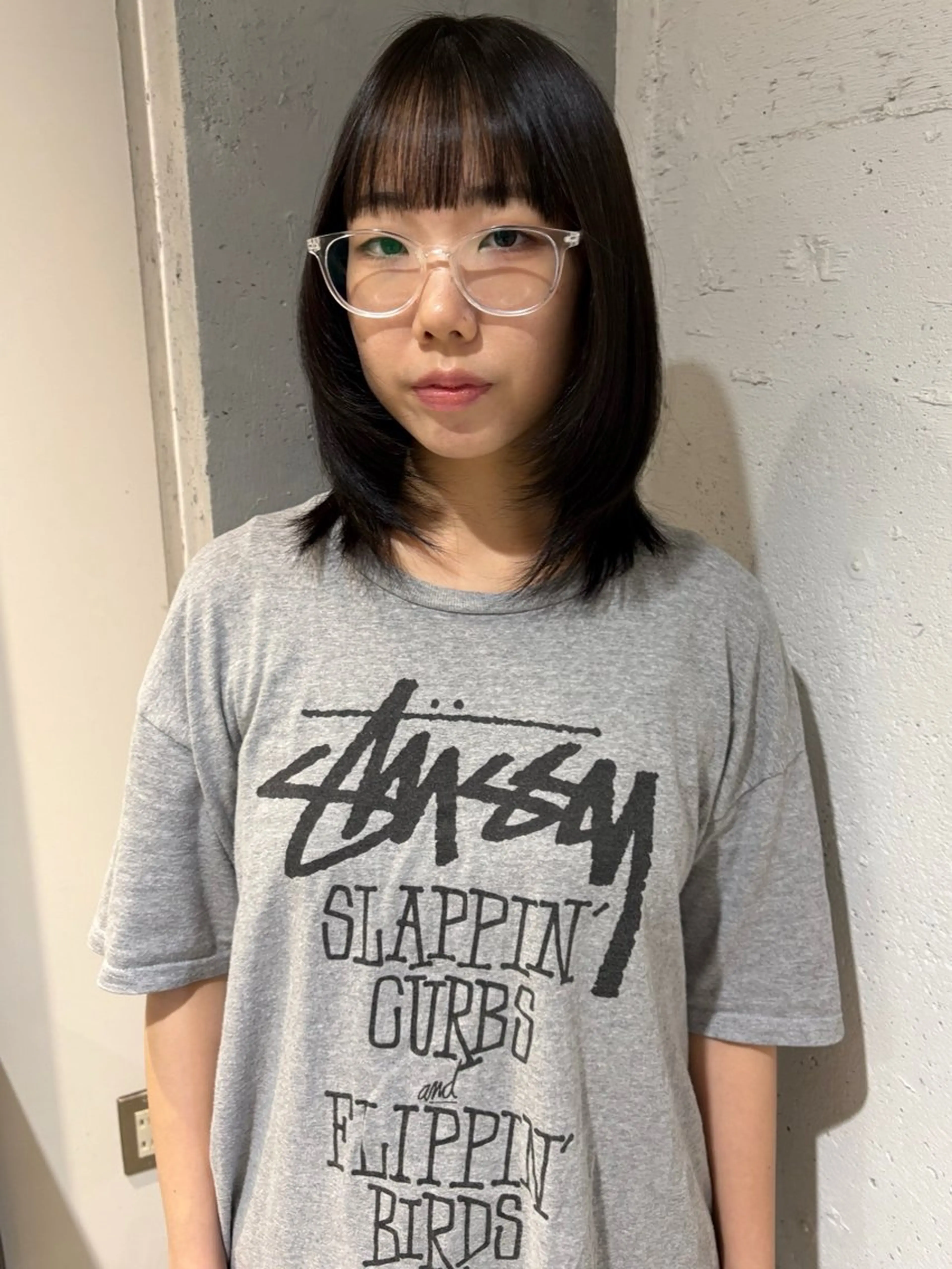 ミディアム ボブレイヤー ボブ レイヤーカット Juna✂️ レイヤー / ボブのヘアスタイル