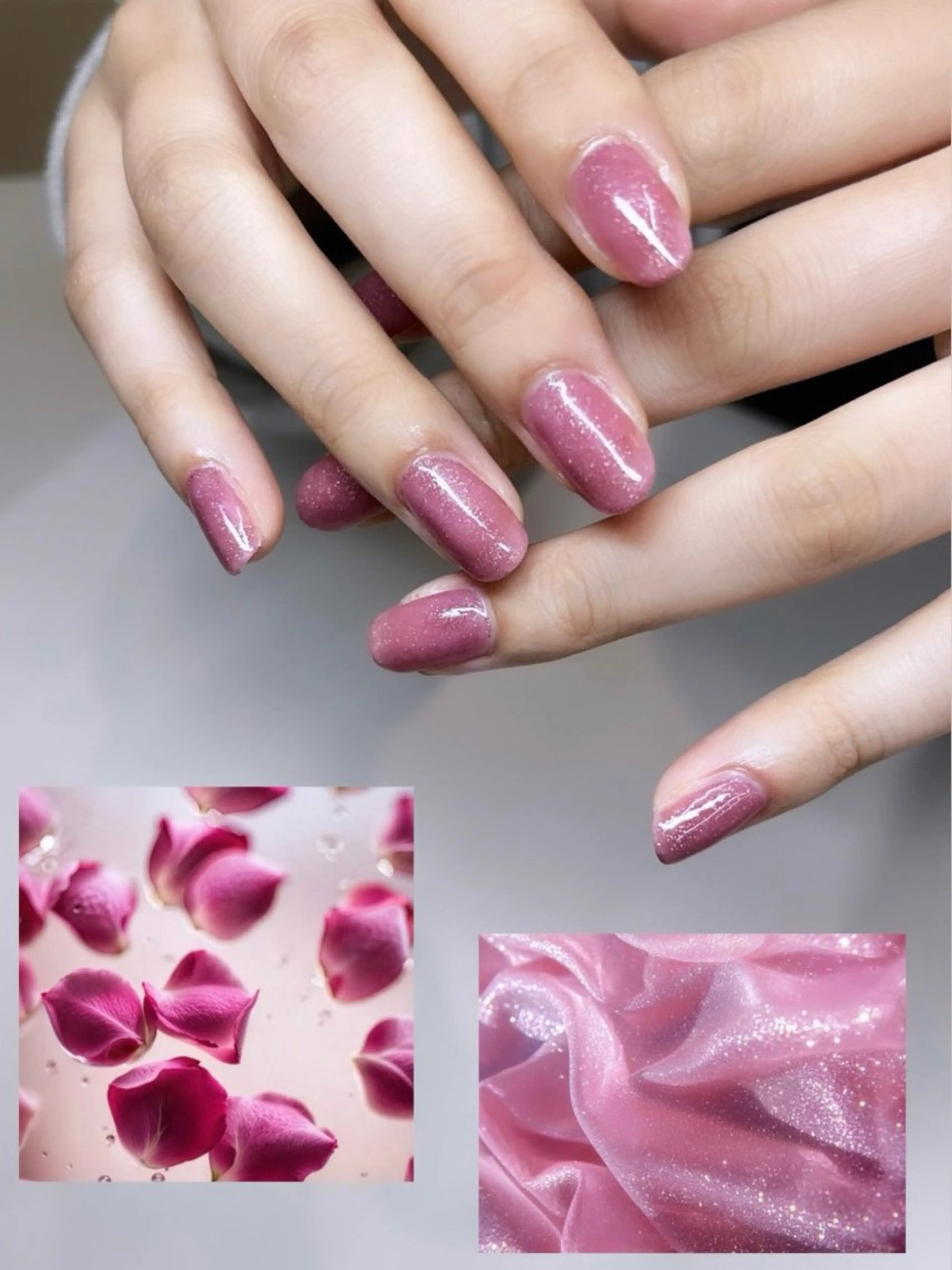 ネイル ラメ(グリッター) ワンカラーネイル chipie yuuのネイルデザイン