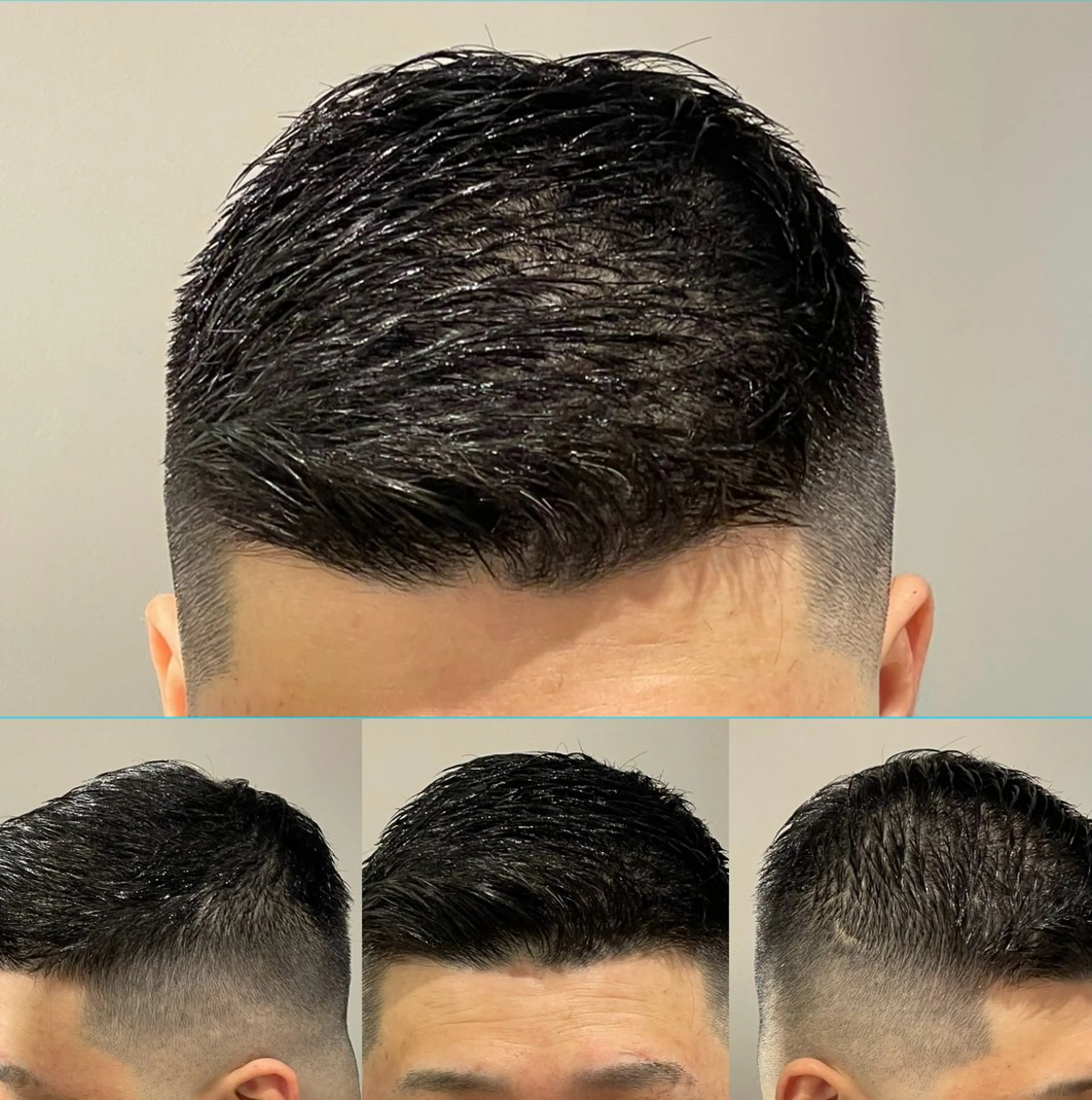 ショート メンズ フェードカット スキンフェード 渡邉 直登のヘアスタイル