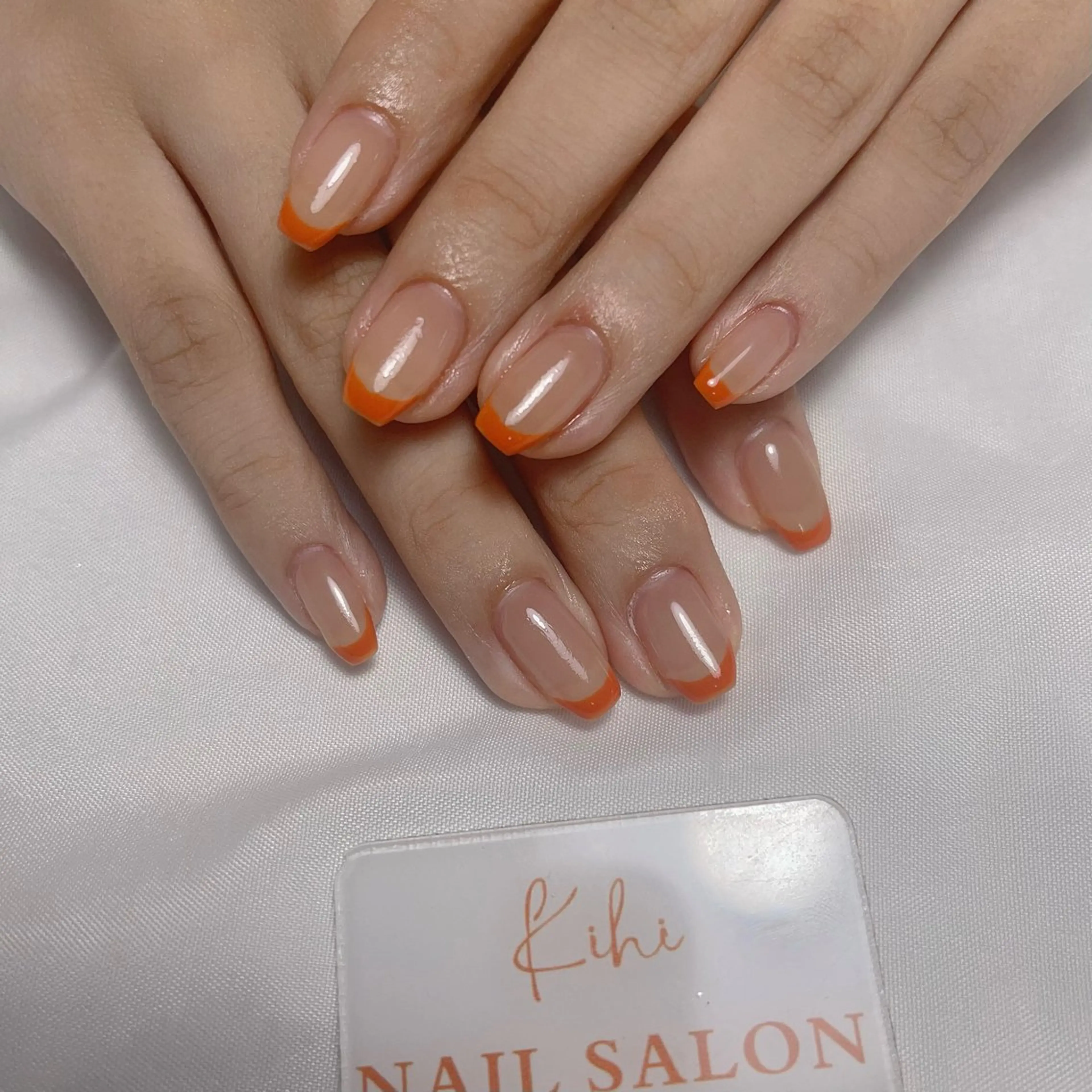 ネイル アートネイル フレンチネイル ジェルネイル グラデーション 韓国ネイル ハンドネイル ハンドケア さくら💮💮 【オフ無料】のネイルデザイン