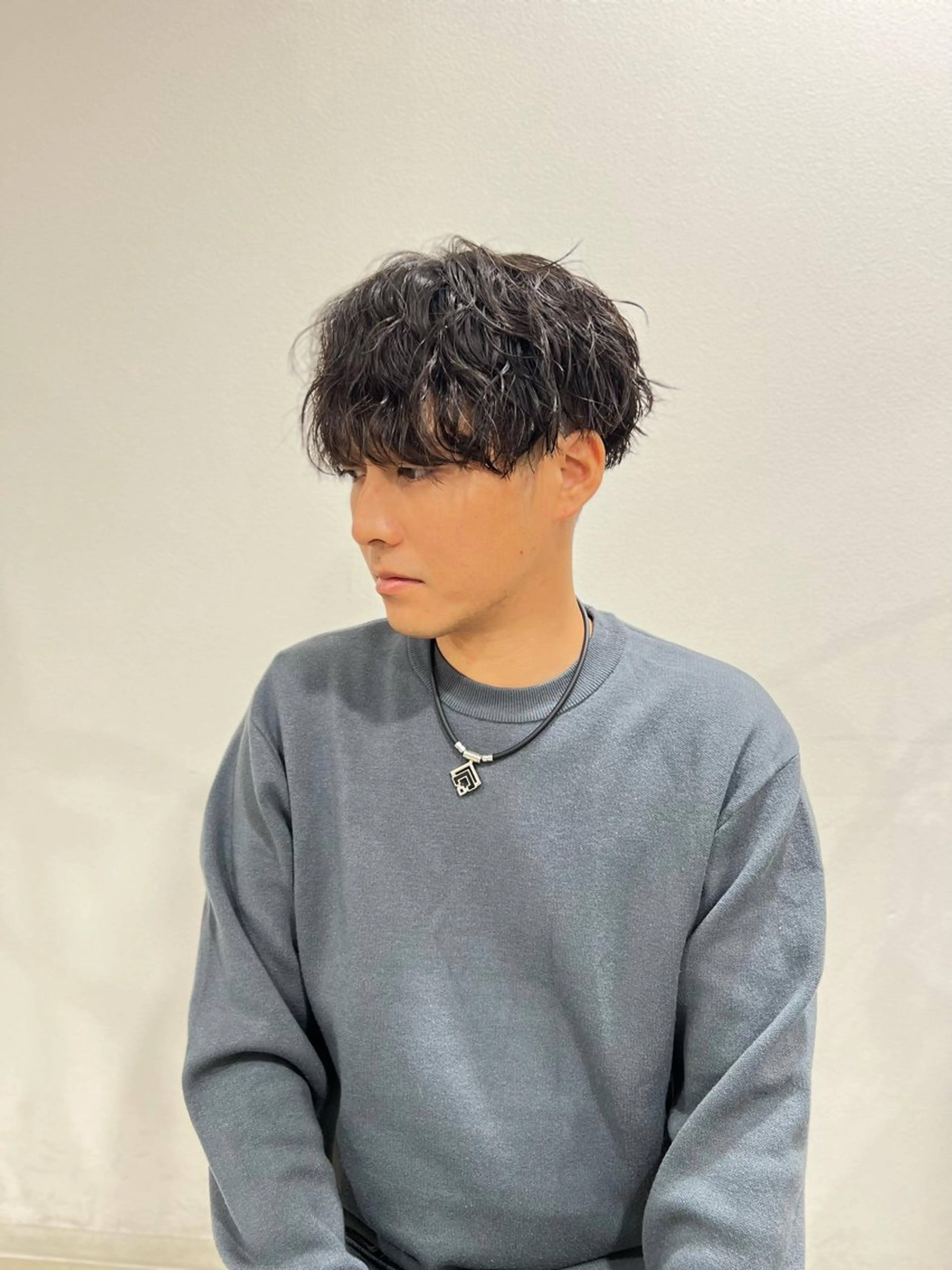 パーマ メンズ 心斎橋メンズサロン リベルテグリットのヘアスタイル