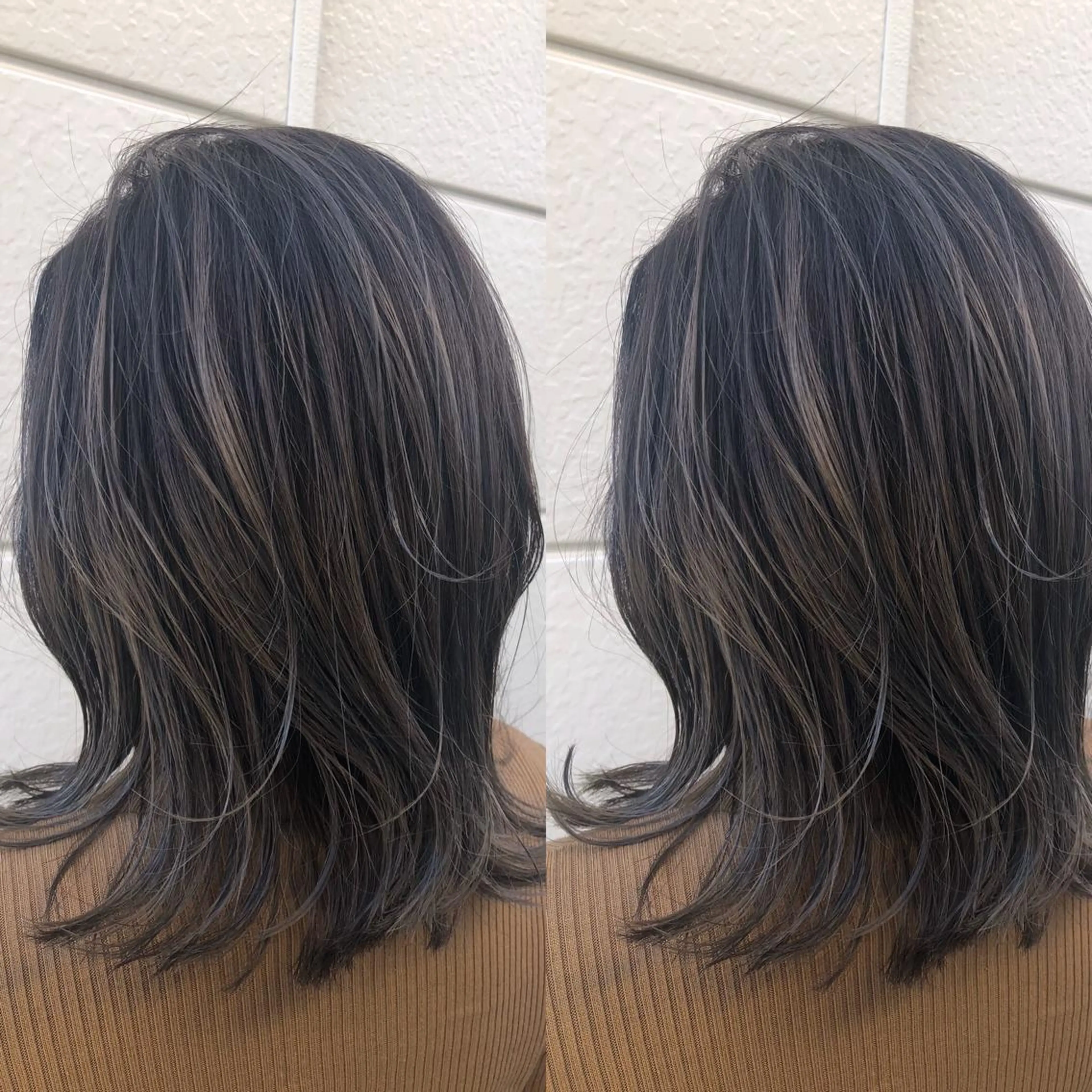 ミディアム カラー ヘアカラー トリートメント ヘアサロンオスカー 岸和田蛸地蔵店のヘアスタイル