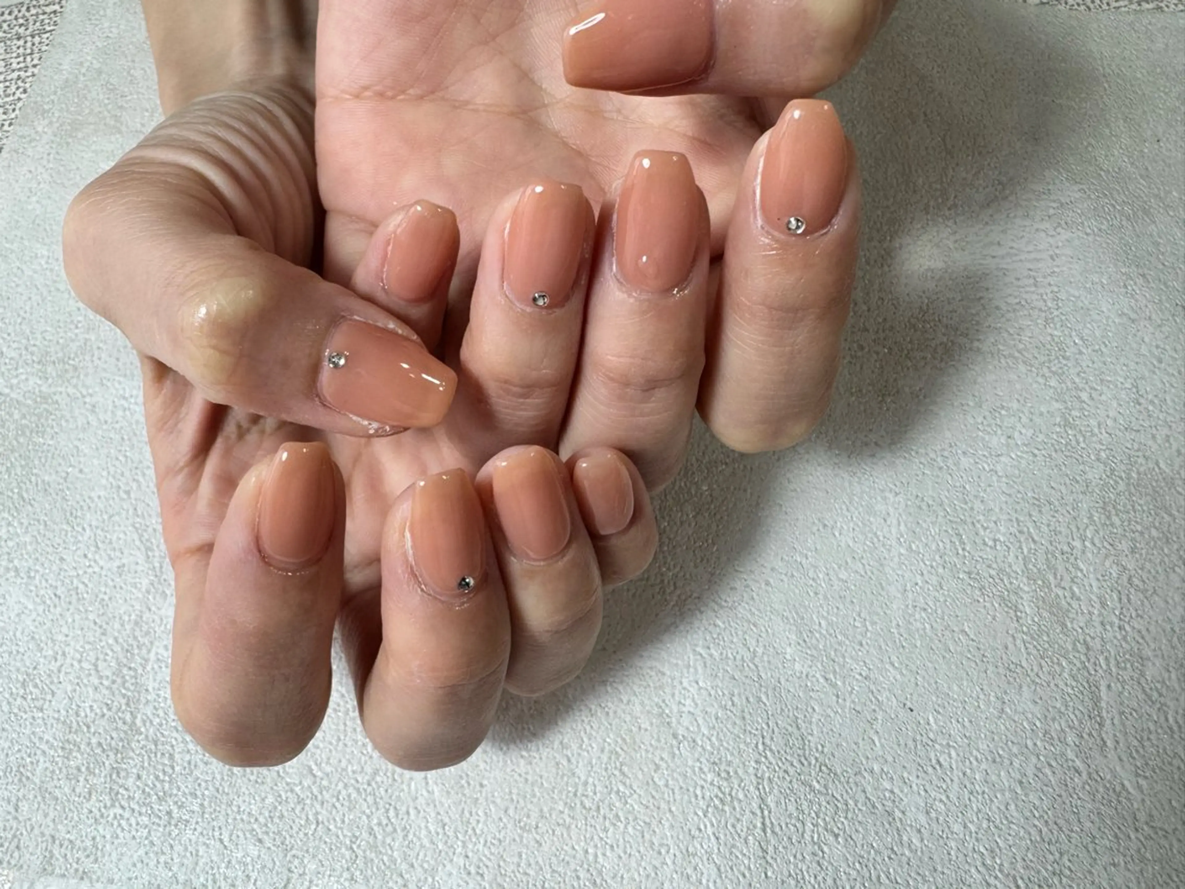 ネイル オーロラネイル 桜ネイル フラワーネイル フットネイル フレンチネイル ハンドネイル kikinail 溝の口のネイルデザイン