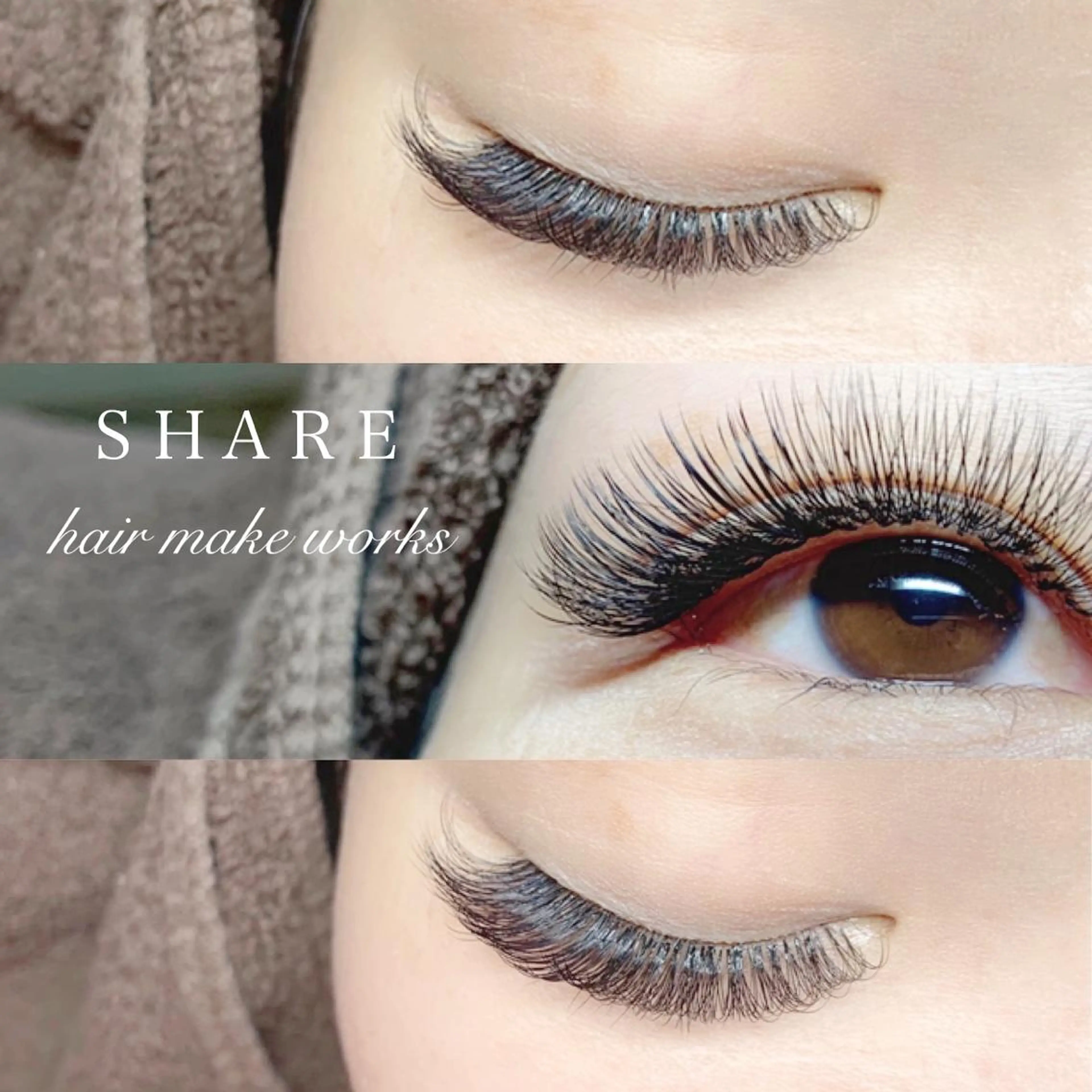 マツエク・マツパ ＳＨＡＲＥ所属・正箱 真紗美の眉毛・アイブロウイメージ