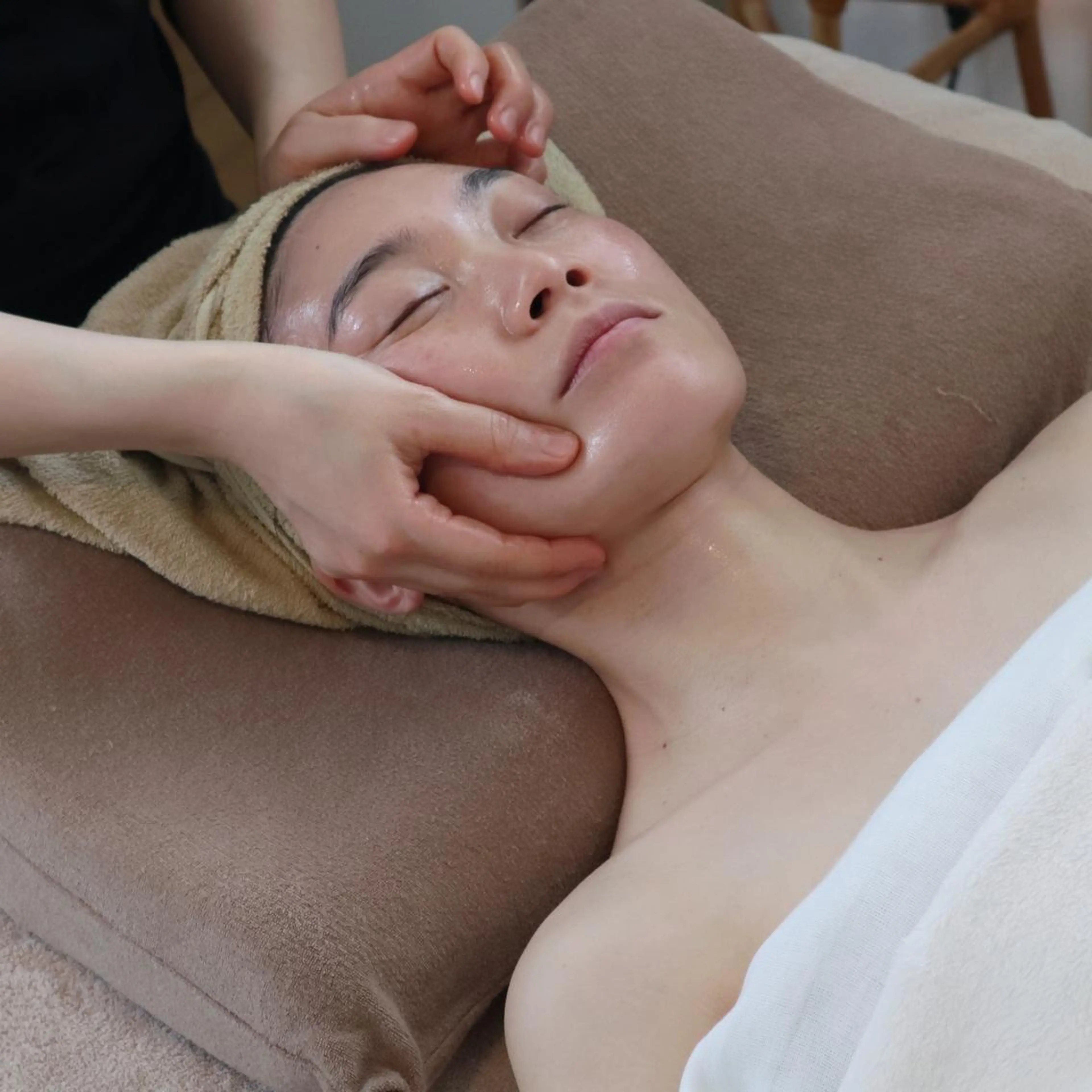 【人気No1】頭から足の先まで極上贅沢コース!アロマリンパトリートメント　120分の写真