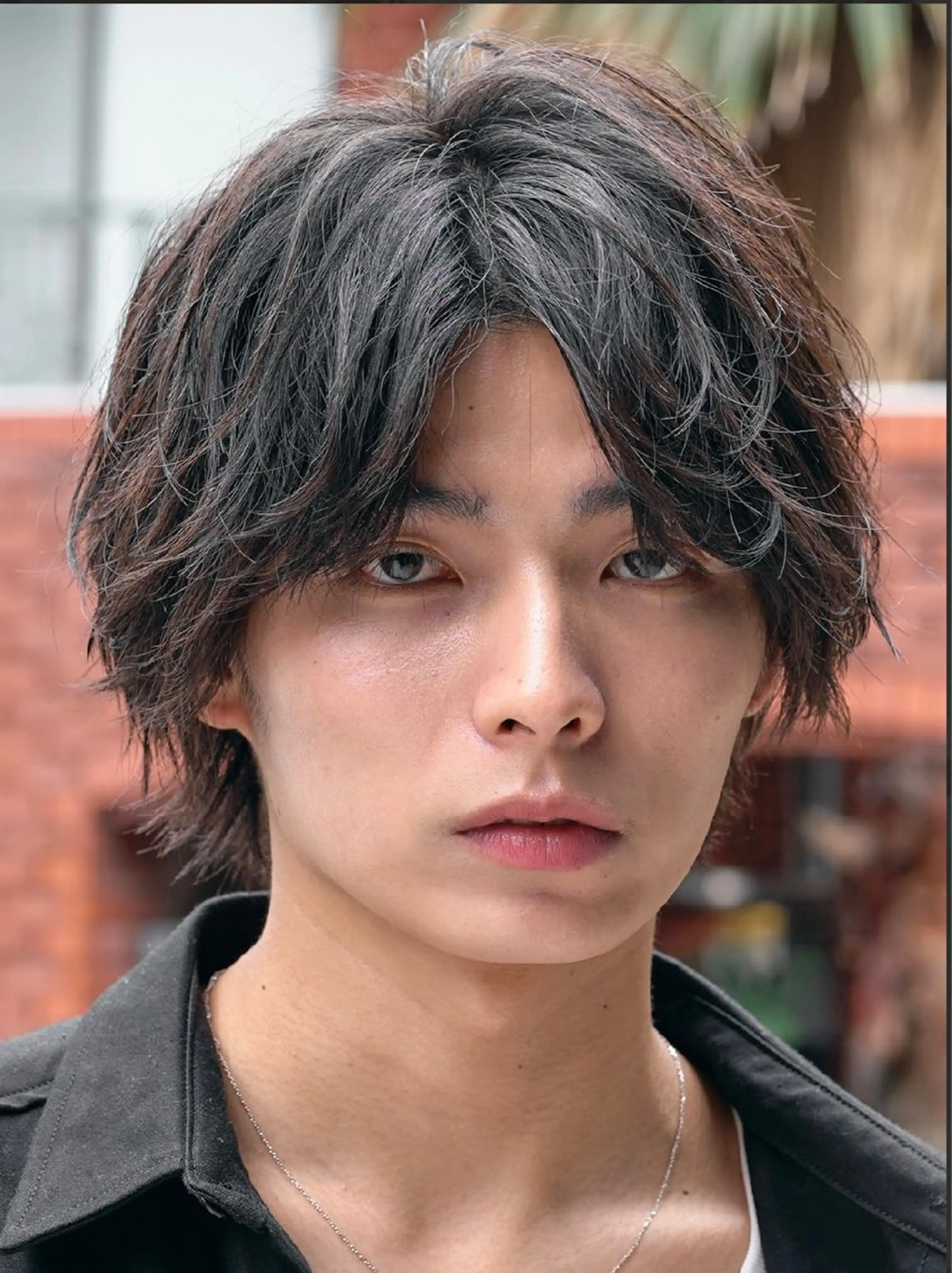 ミディアム カラー パーマ ヘアアレンジ メンズ fifth 窪田潤平のヘアスタイル