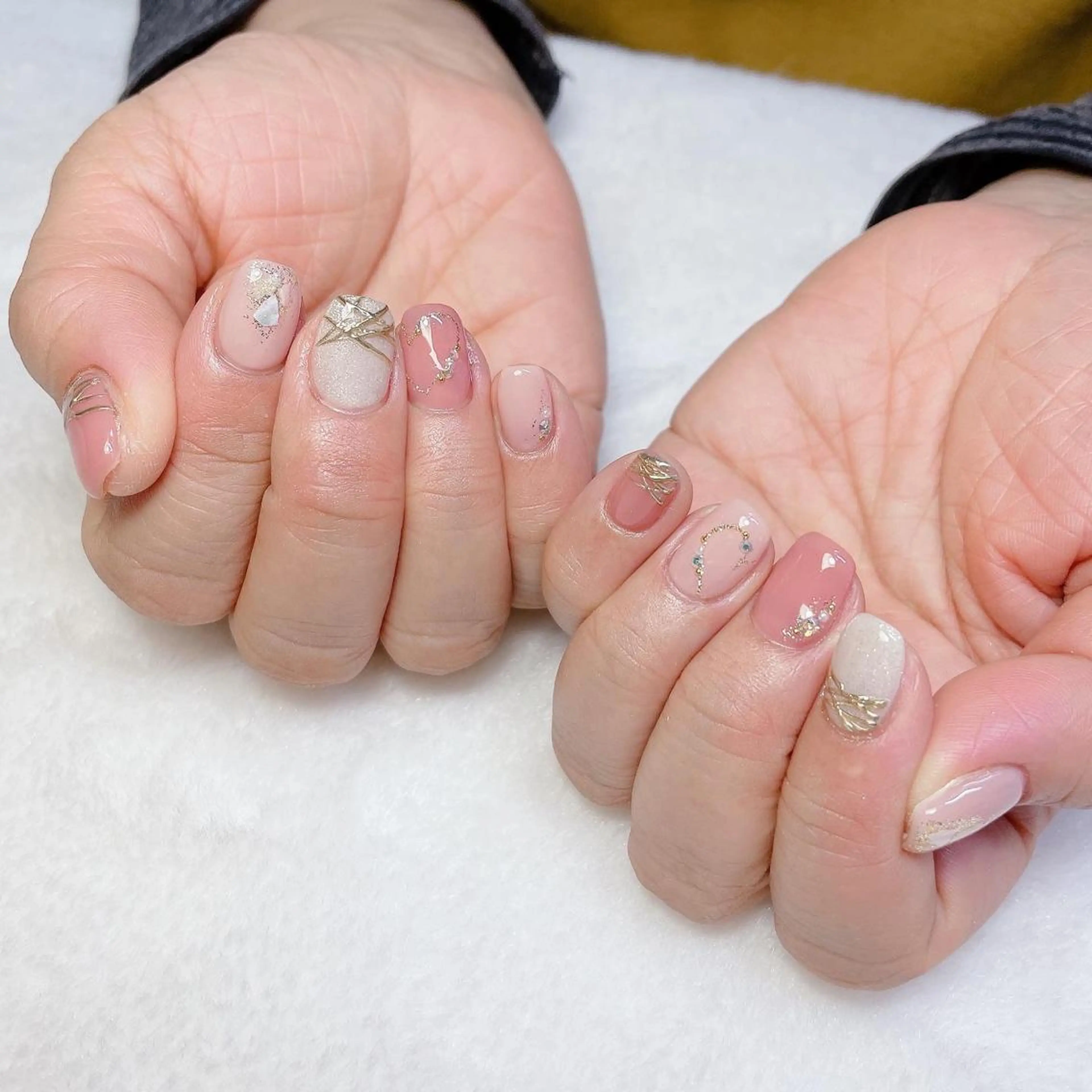 ネイル バレンタイン ハンドネイル kipinail 川﨑えりかのネイルデザイン