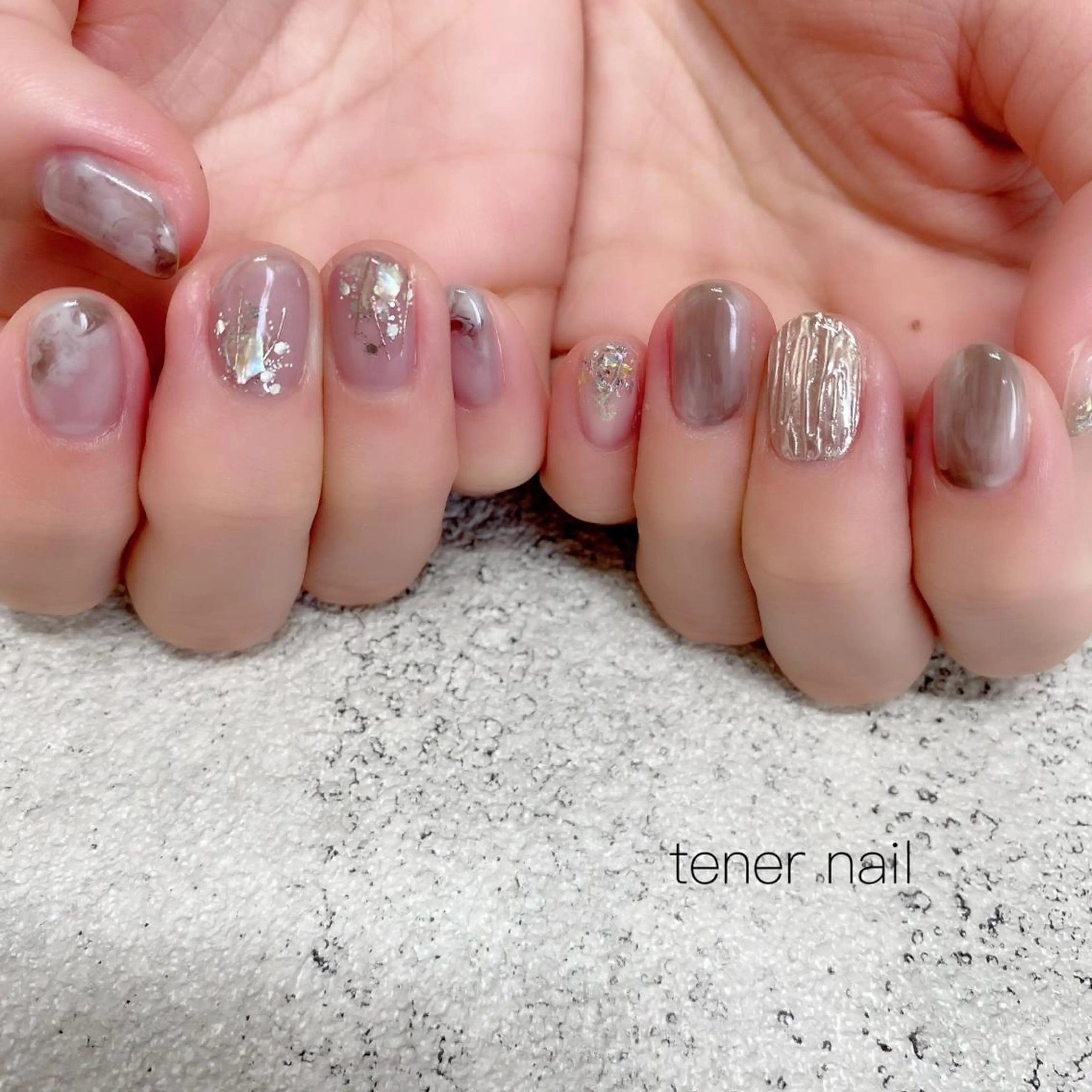 ネイル ニュアンスネイル テネルネイル tener nailのネイルデザイン