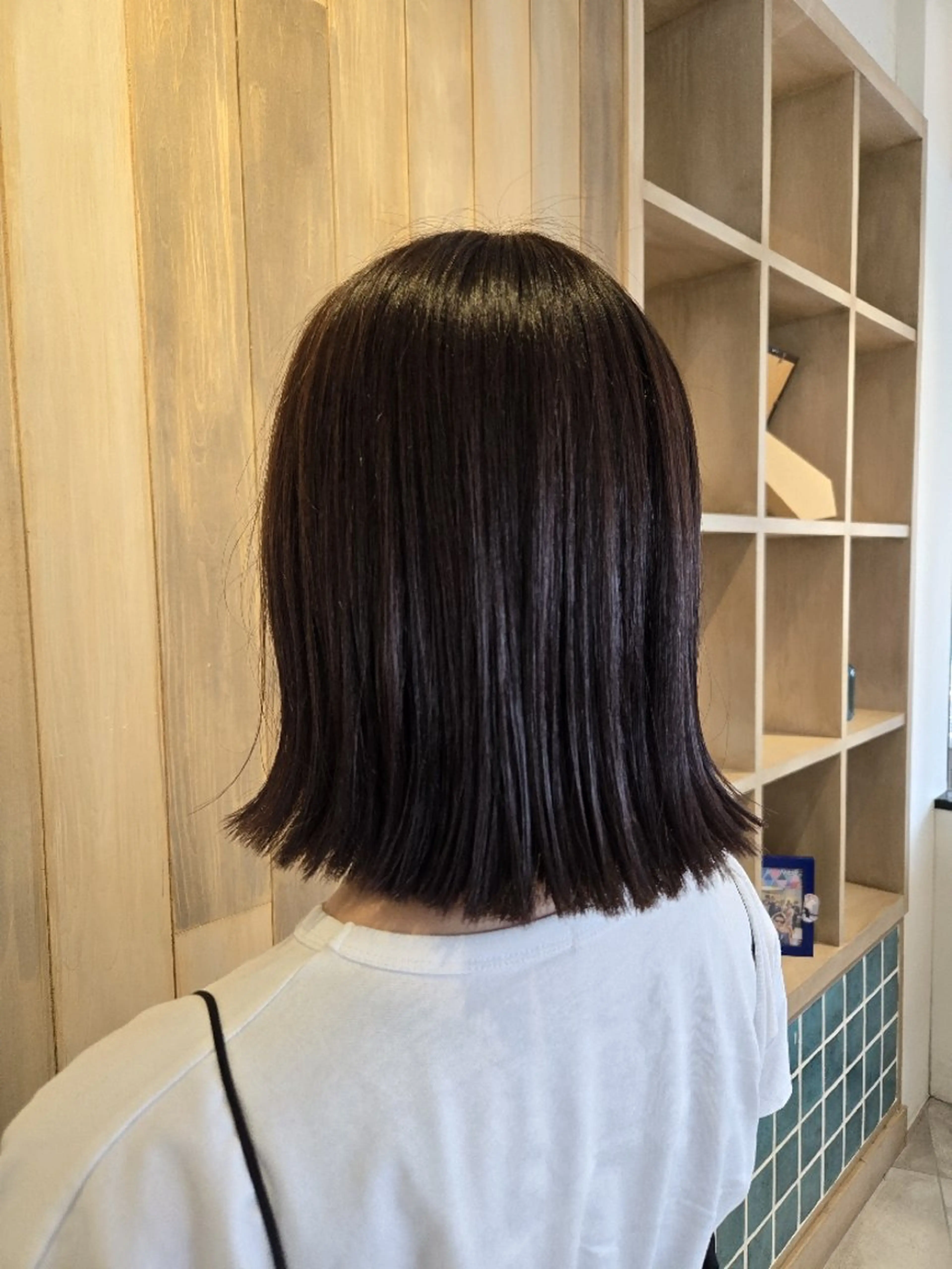 ミディアム 宮田 佳実のヘアスタイル