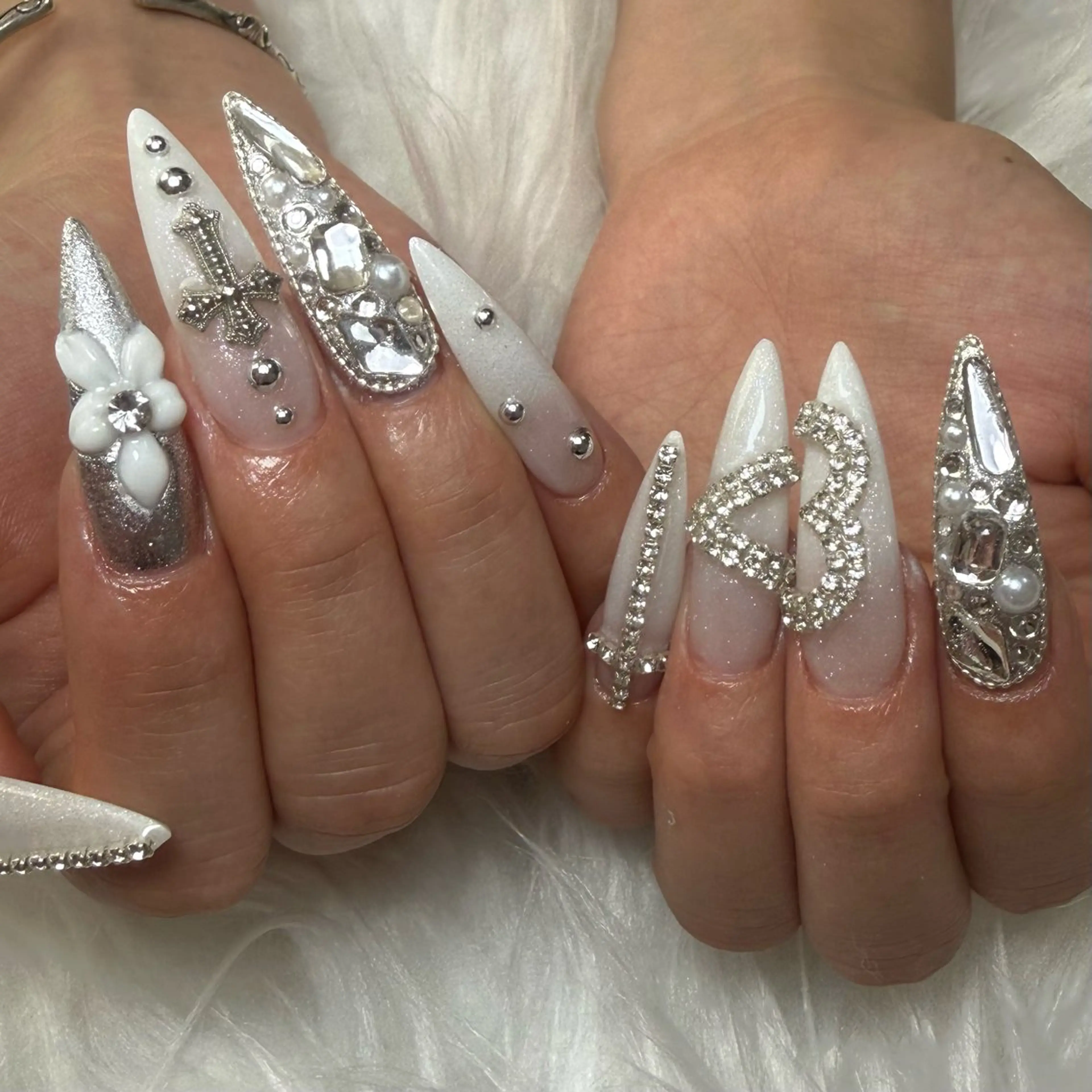 ネイル 成人式 ハンドネイル L'ino nailのネイルデザイン