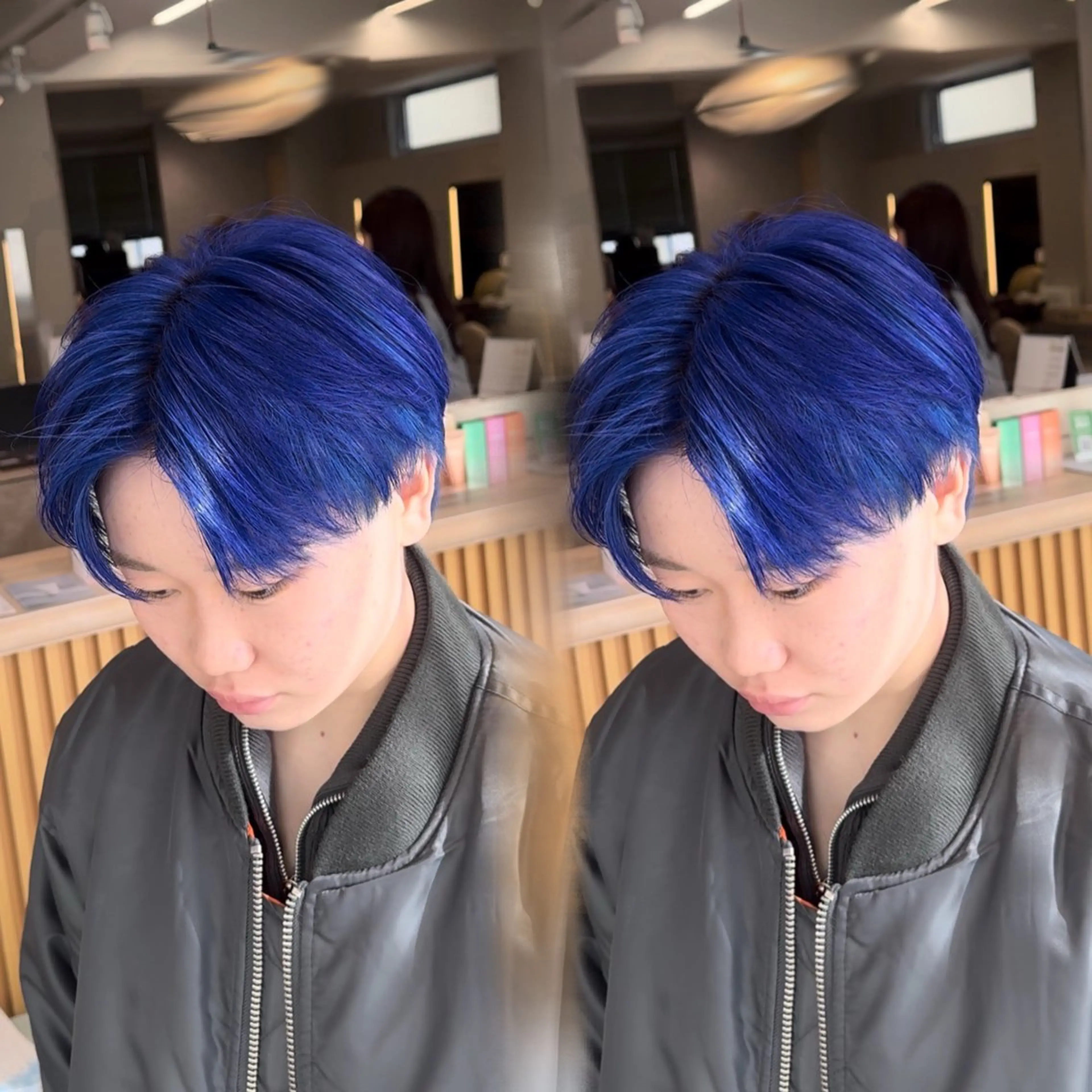 カラー メンズ カット エクステ/ハイトーン /HARUNAのヘアスタイル