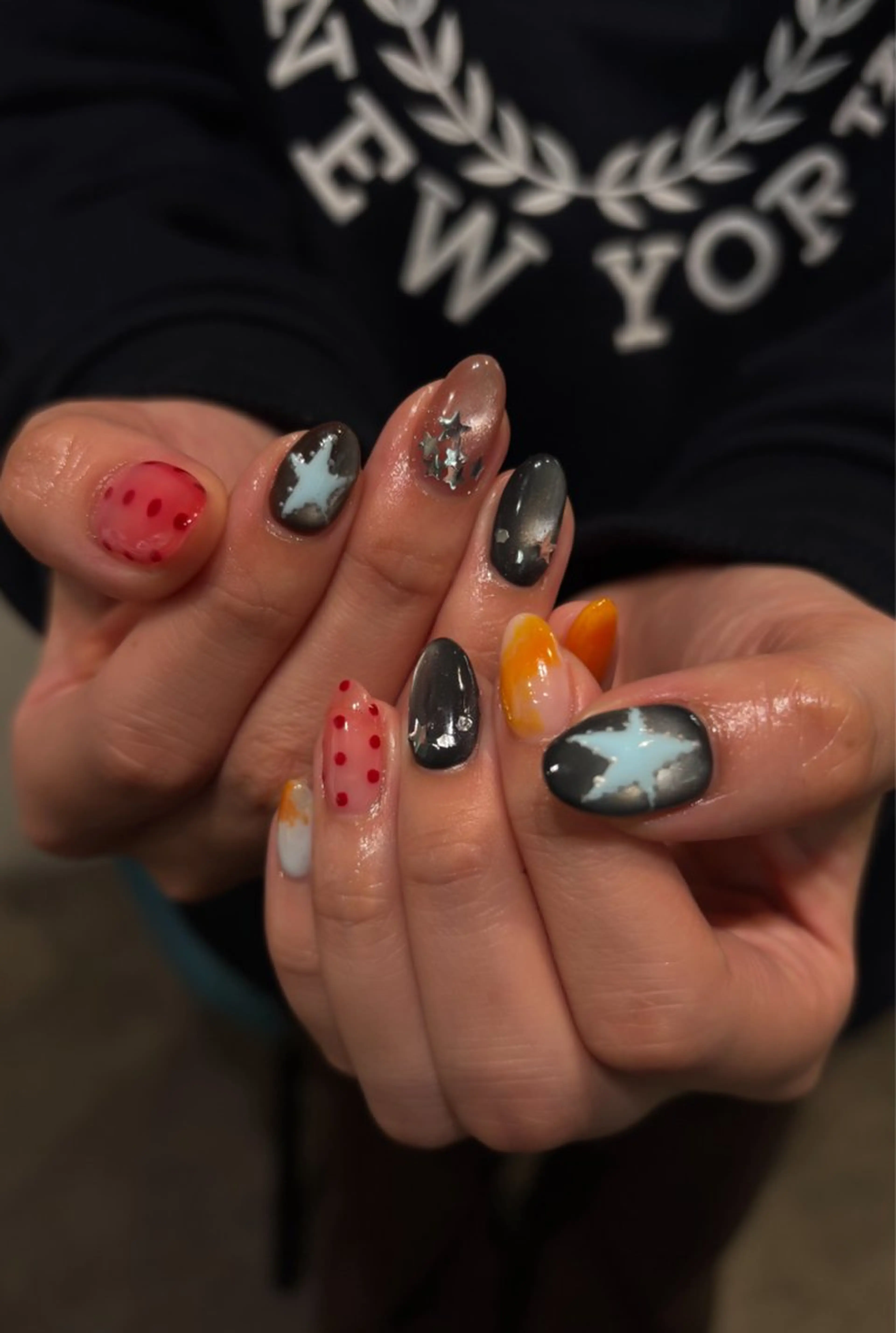 ネイル 韓国ネイル メンズネイル ショートネイル ハンドネイル iona/ハイトーン /ネイルのネイルデザイン