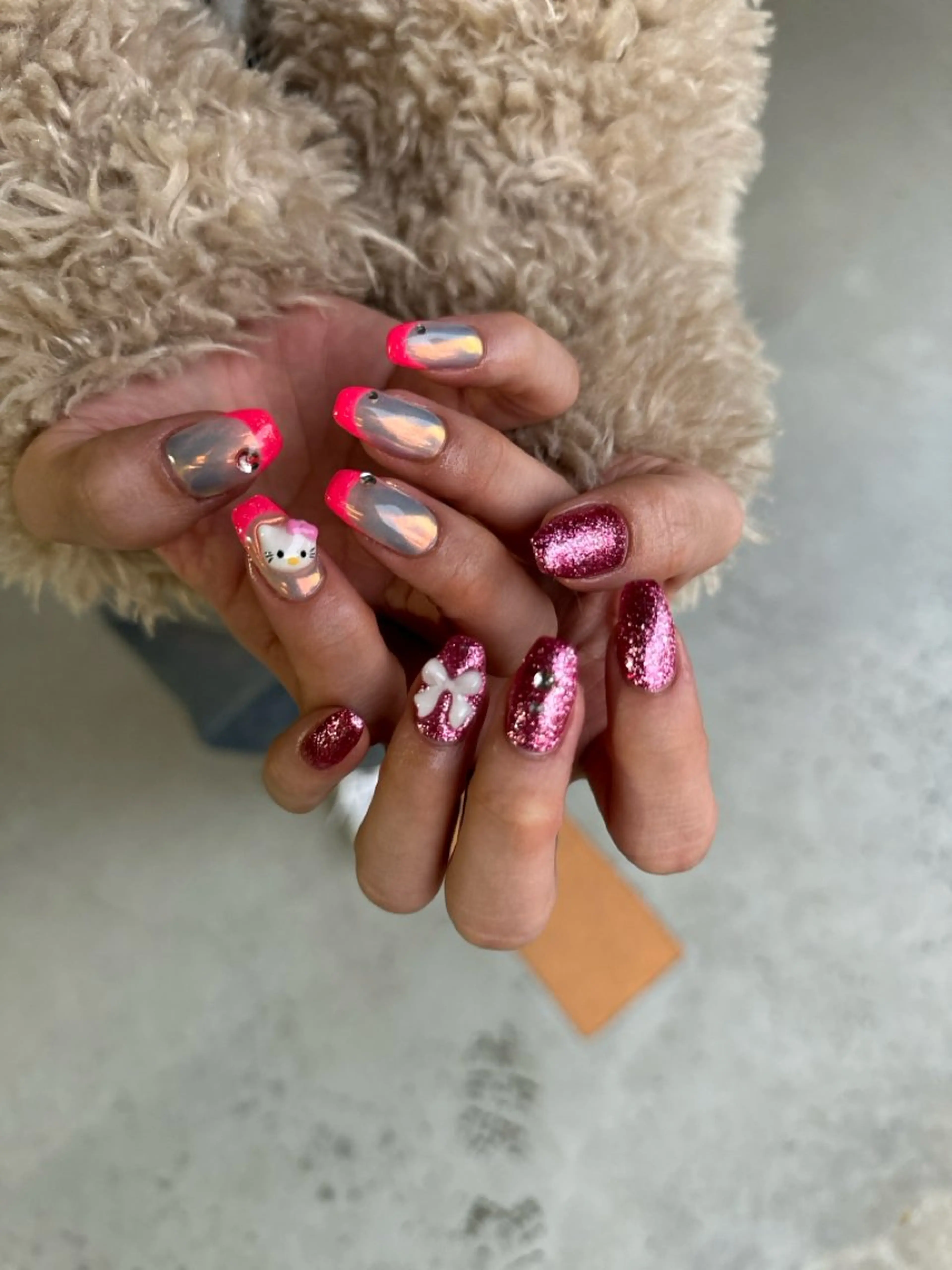 ネイル ハンドネイル nailsalon ∞ ﾐｶﾅﾙ ∞のネイルデザイン