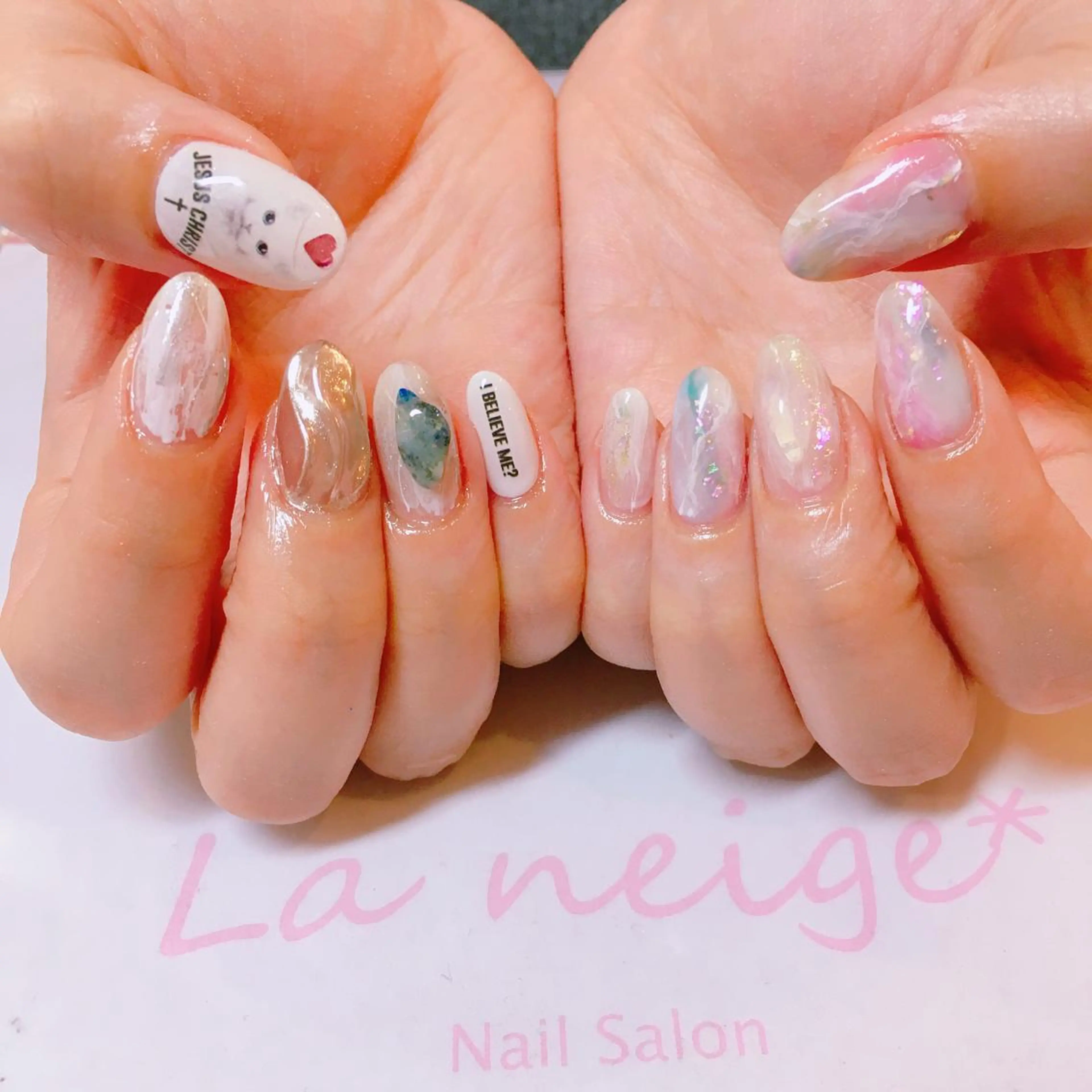 ネイル La neige* yuki 🐩🌙のネイルデザイン