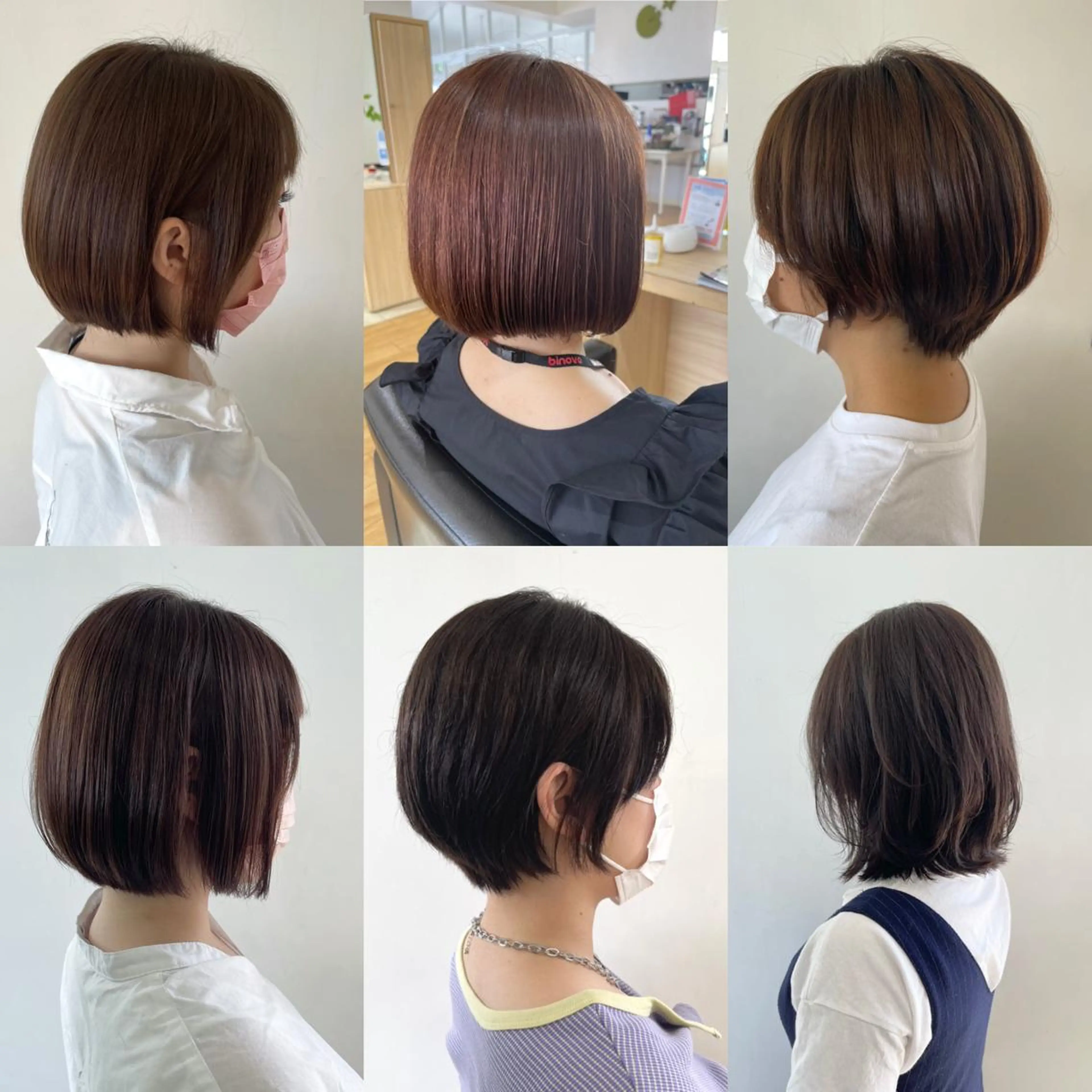 ショート カラー 間水 和樹のヘアスタイル