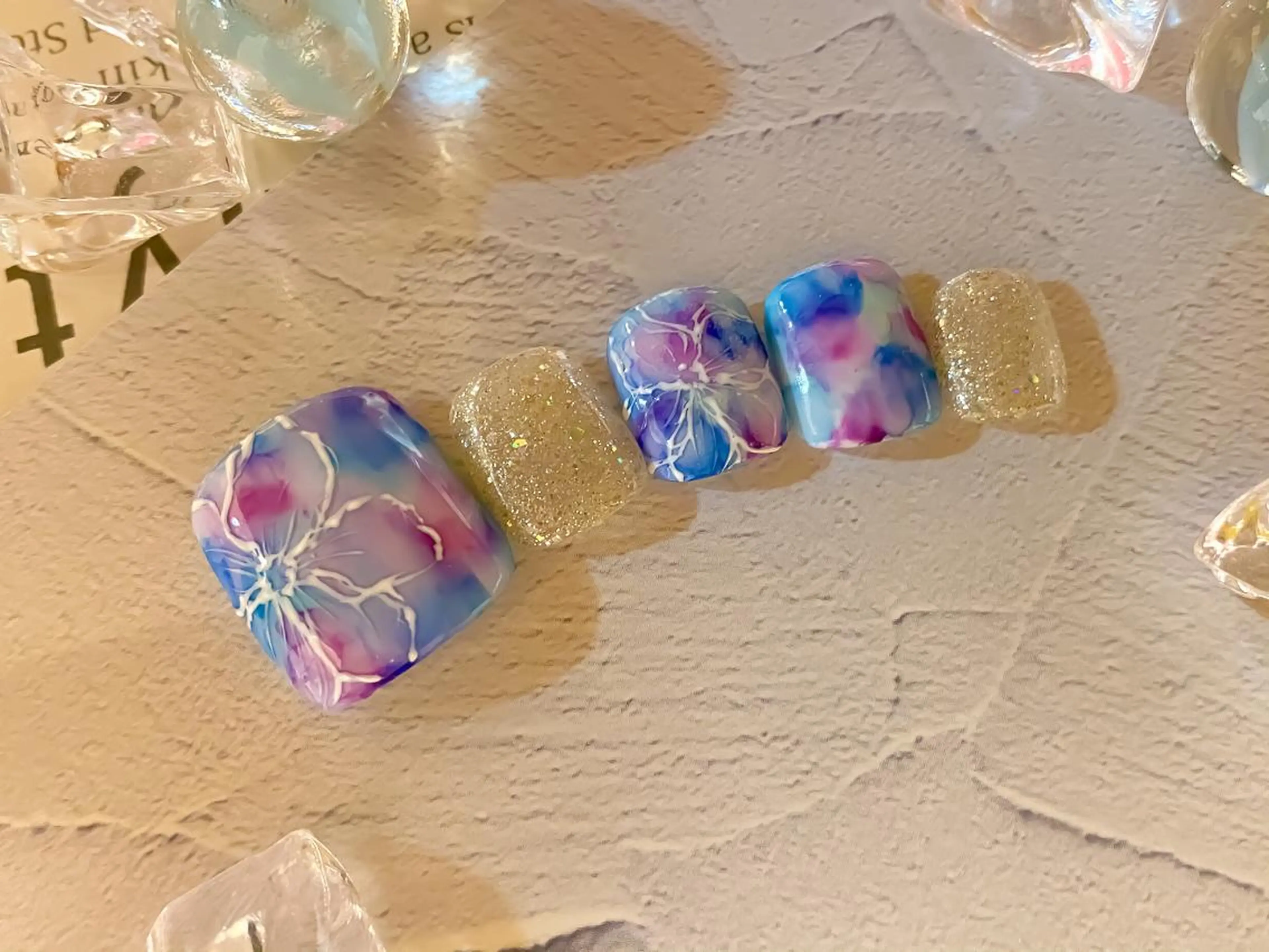 ネイル f'bloom  L’ecrinのネイルデザイン